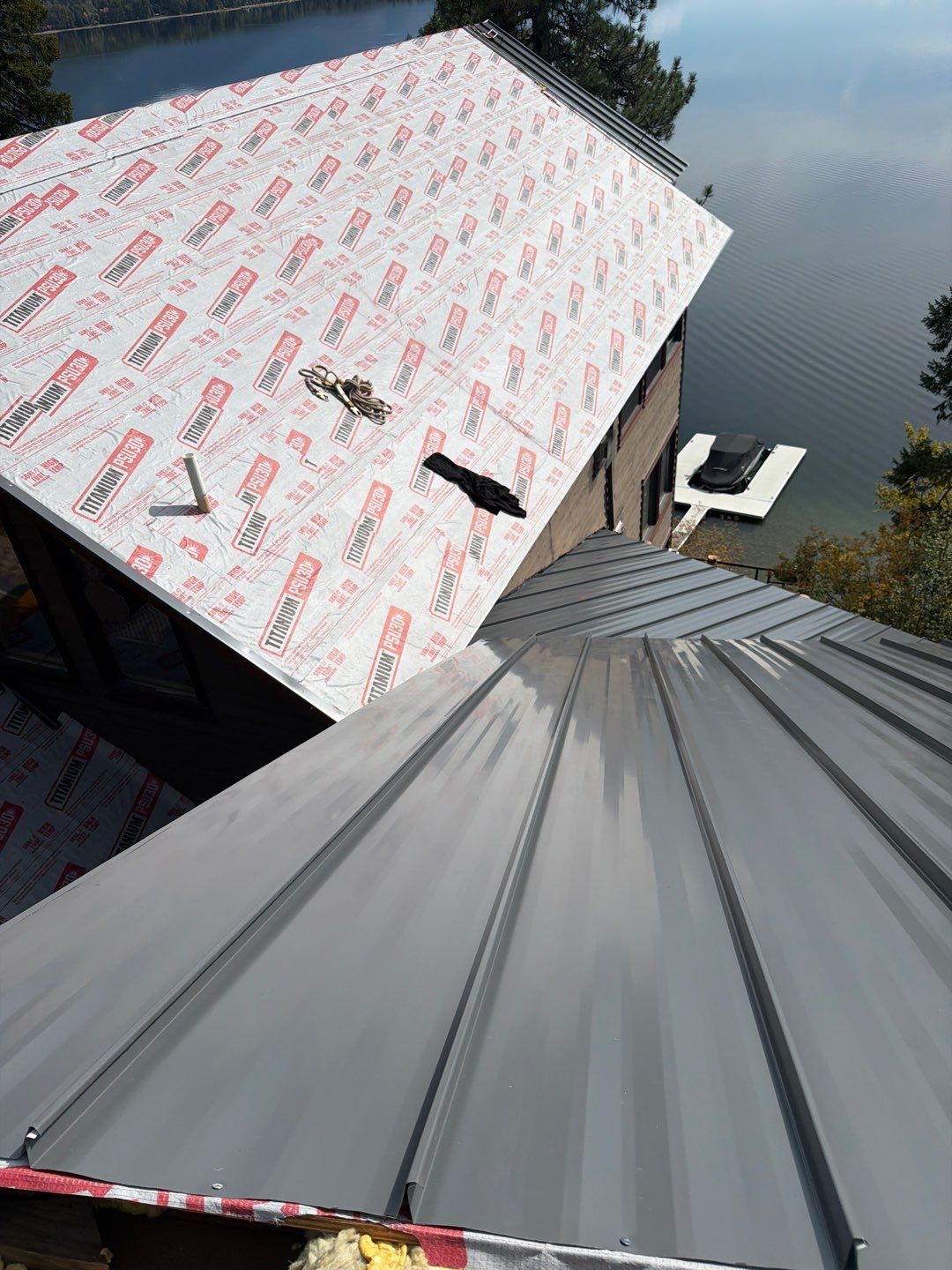 16" Mechanical - Dark Gray  by Montana Roofing Solutions