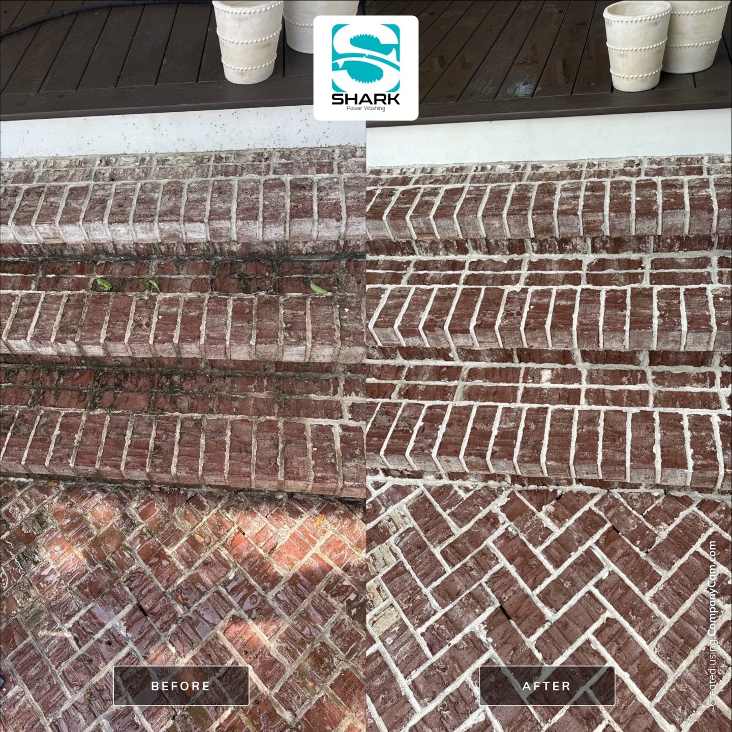 House Washing in Wilmington by Shark Power Washing
