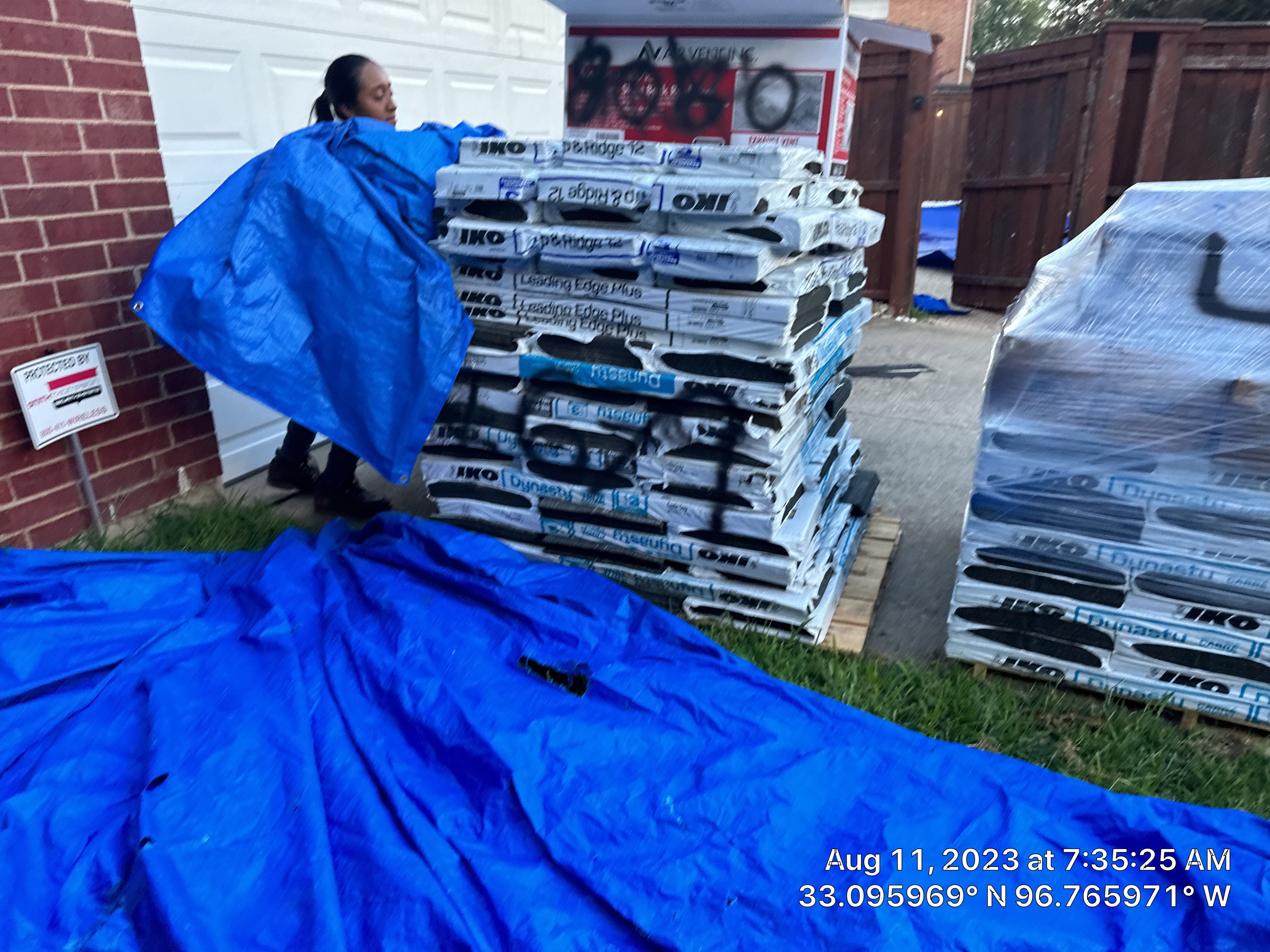 Residential Roofing Installation using IKO Dysnasty Class3 Summit Gray by Eminent Roofing & Auto Hail Repair
