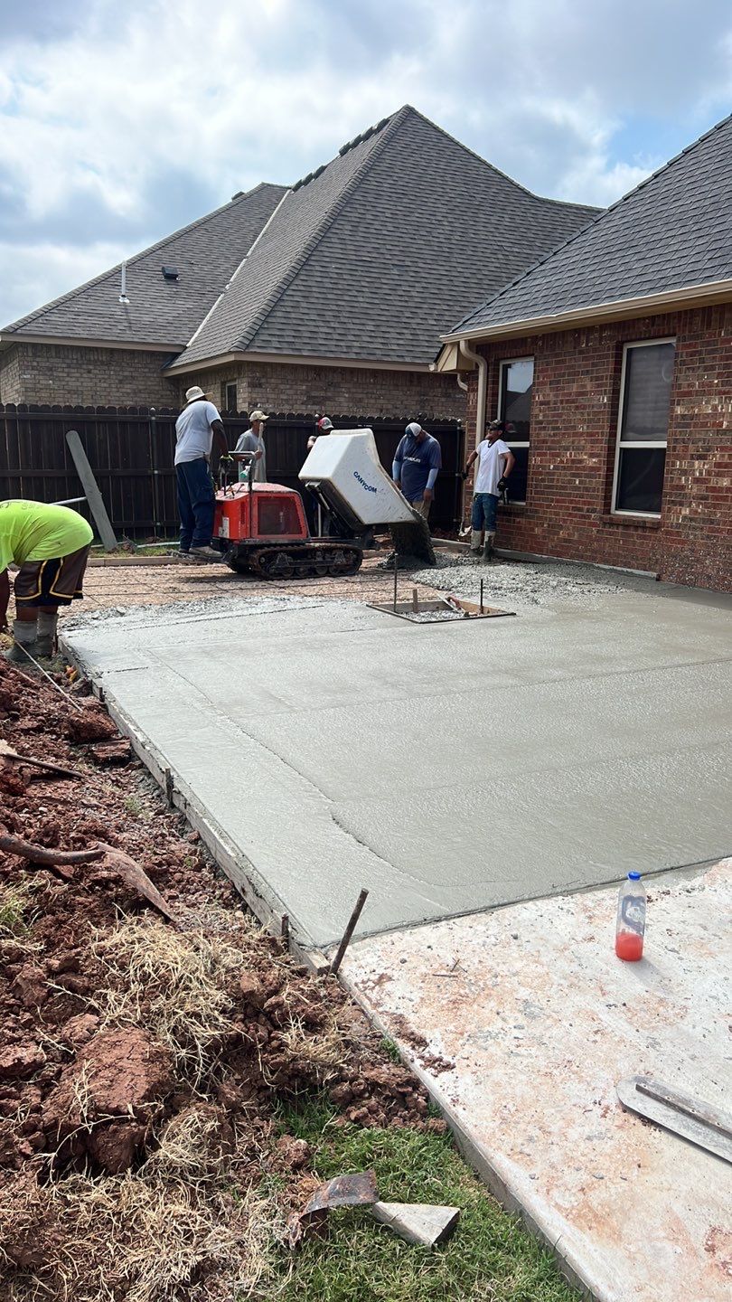 Concrete and Drainage using Concrete by Clays Services Inc