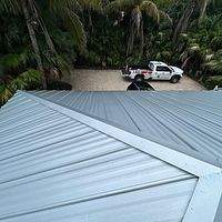 24ga 1" Nail-Strip Mill Finish by Total Roofing System The Metal Roof Experts