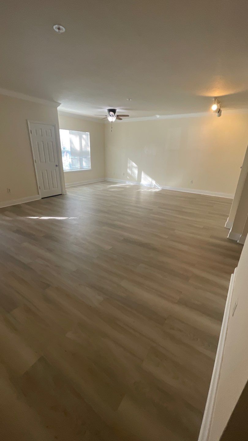 Home Remodel using LVP Flooring and Cabinets by HandyMangum