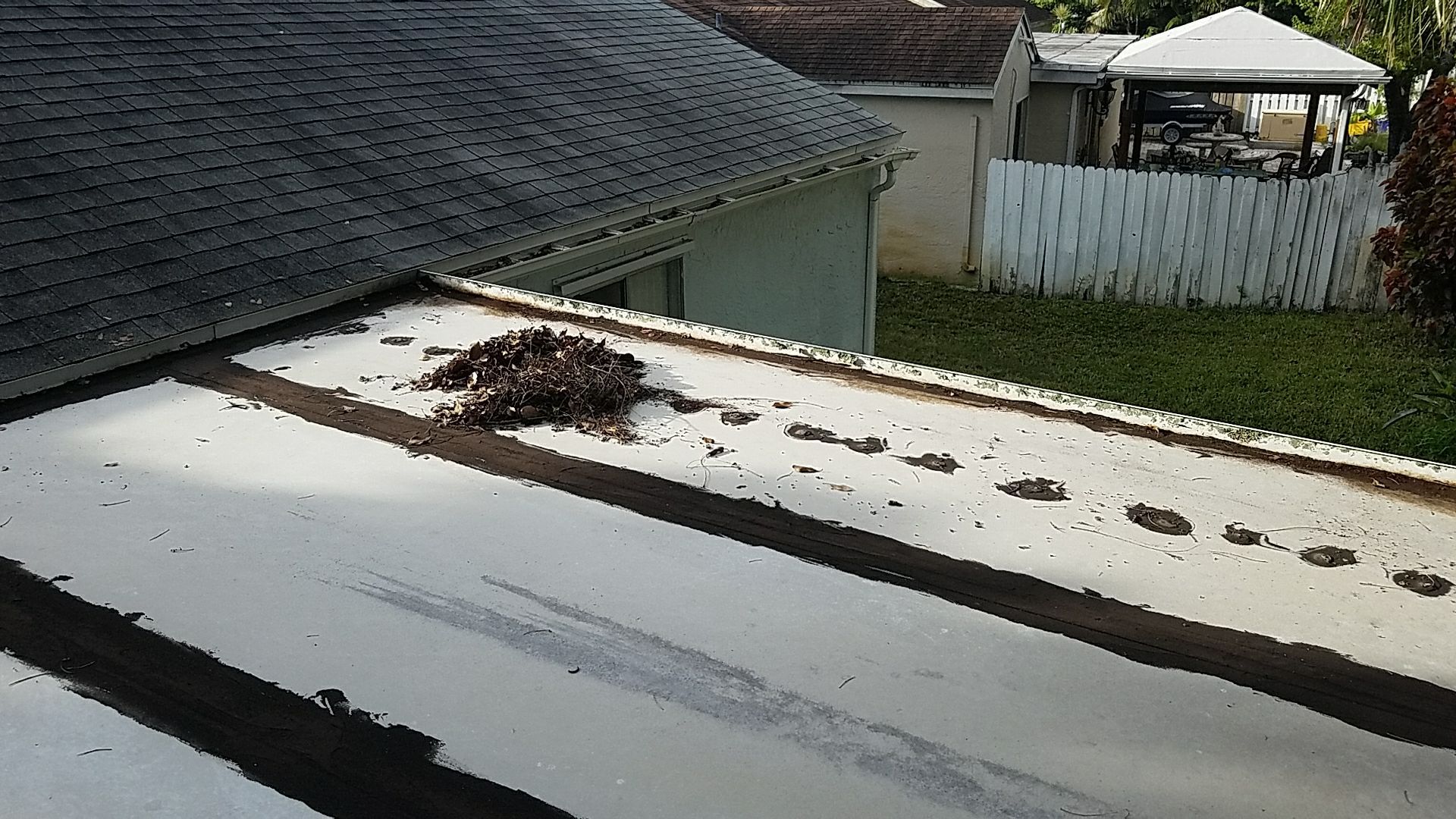 Flat Roof Repair using Certainteed Flintlastic SA Roofing System by Aastro Roofing