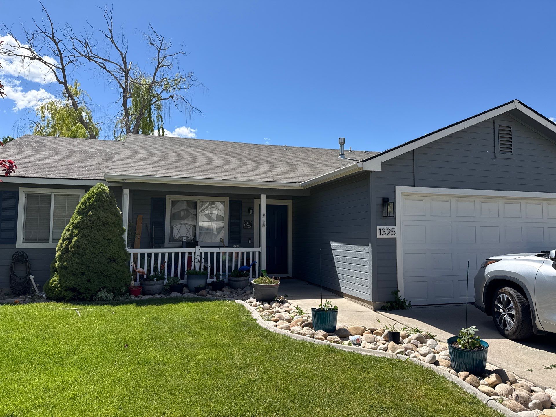 Kuna Residential Roof Replacement Featuring Gray Architectural Shingles by Olive Roofing