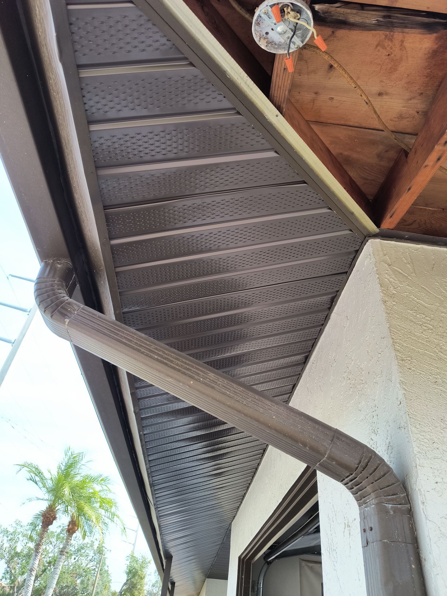 All New Soffit Installation in Sarasota FL by Gutter Professors