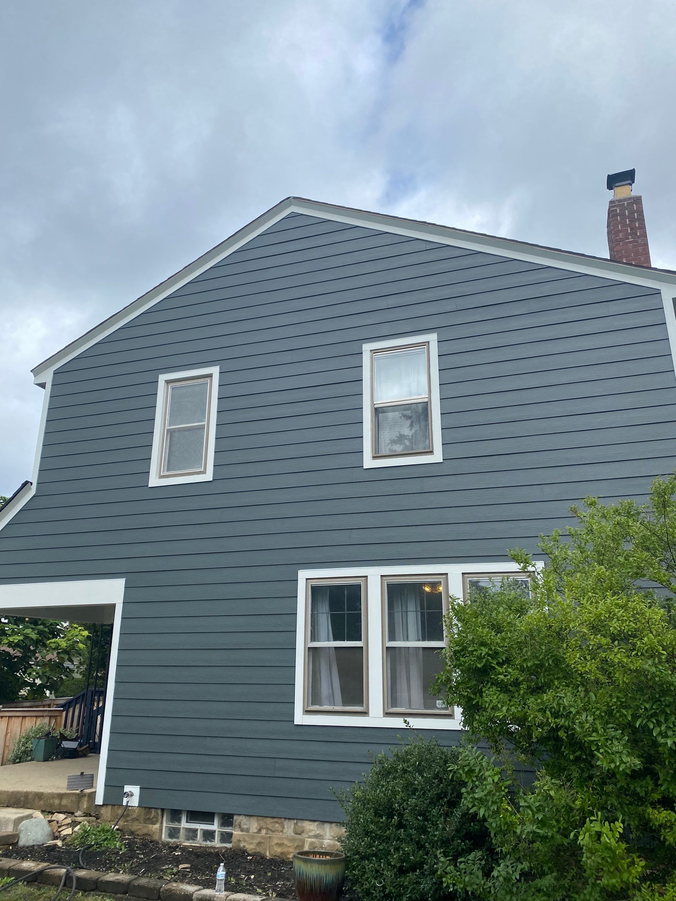 Siding Installation using James Hardie Fiber Cement Lap Siding by Best Exteriors Inc