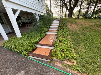 Composite Deck Construction and Exterior Walkway in Sykesville