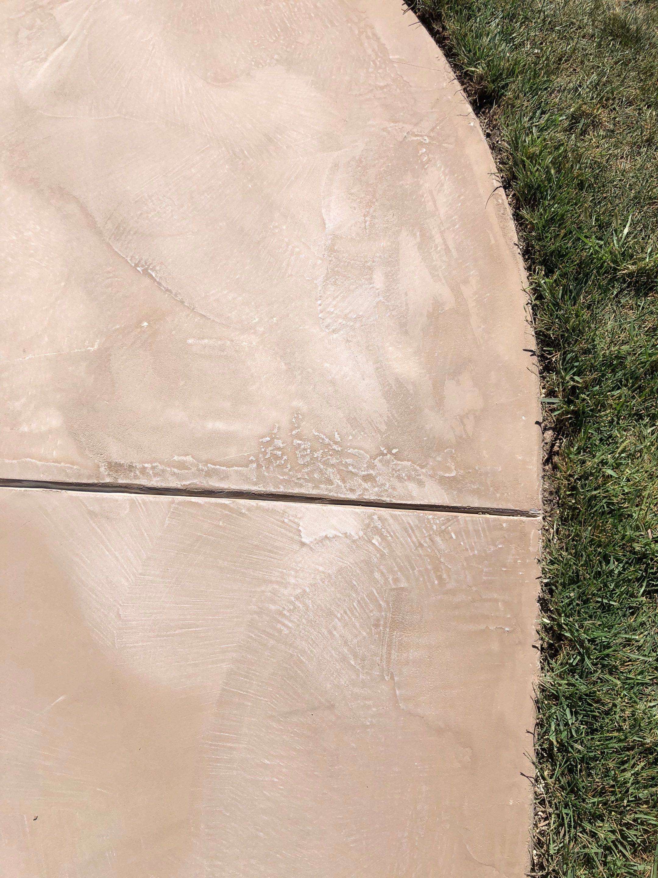 Olathe, KS -- Stoop/Sidewalk Tuscan Overlay by Big Red Decorative Concrete, LLC