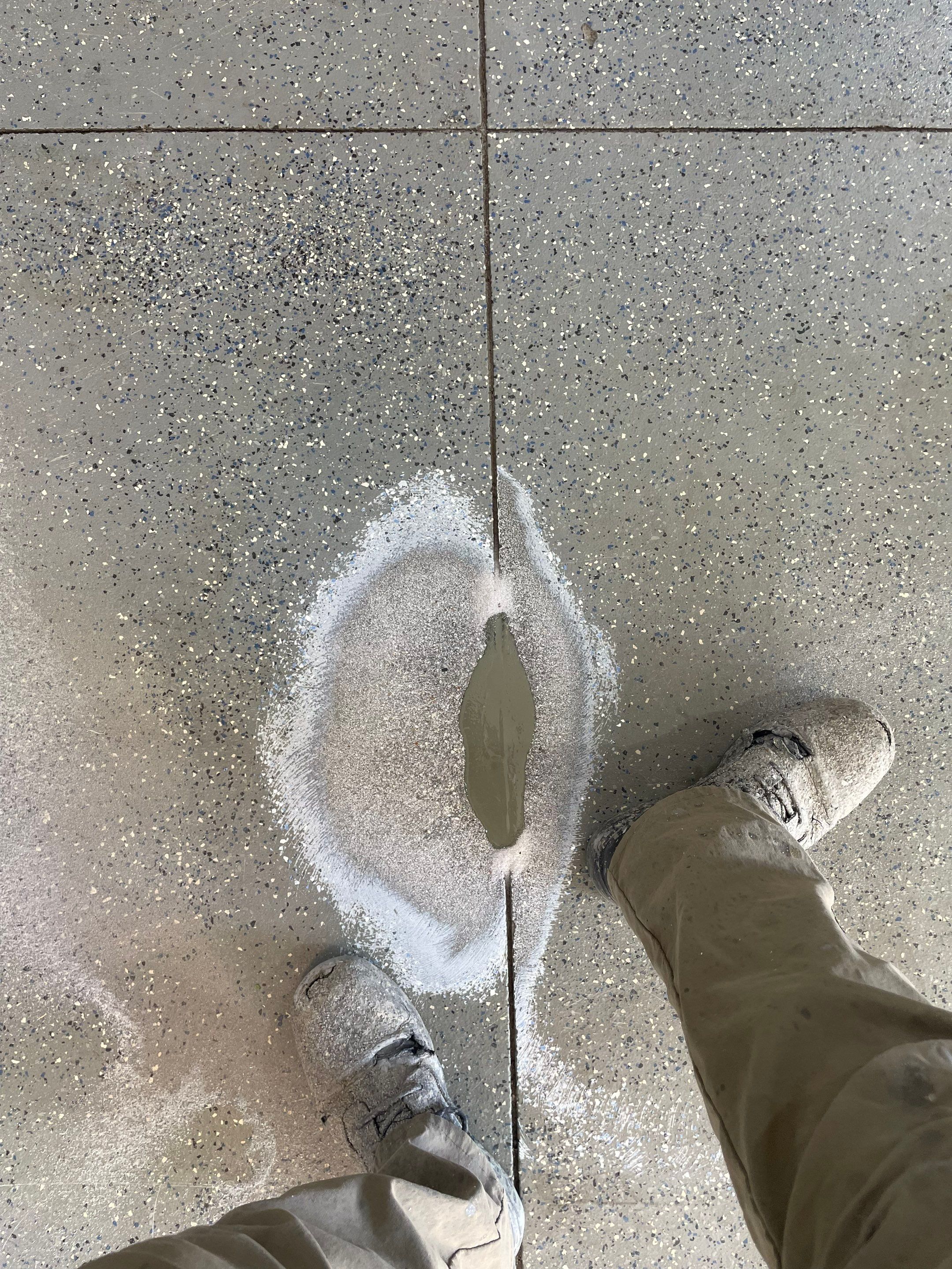 Residential Garage Floor Coating in Sioux Falls by Select Painting, Coatings & Garage Cabinets