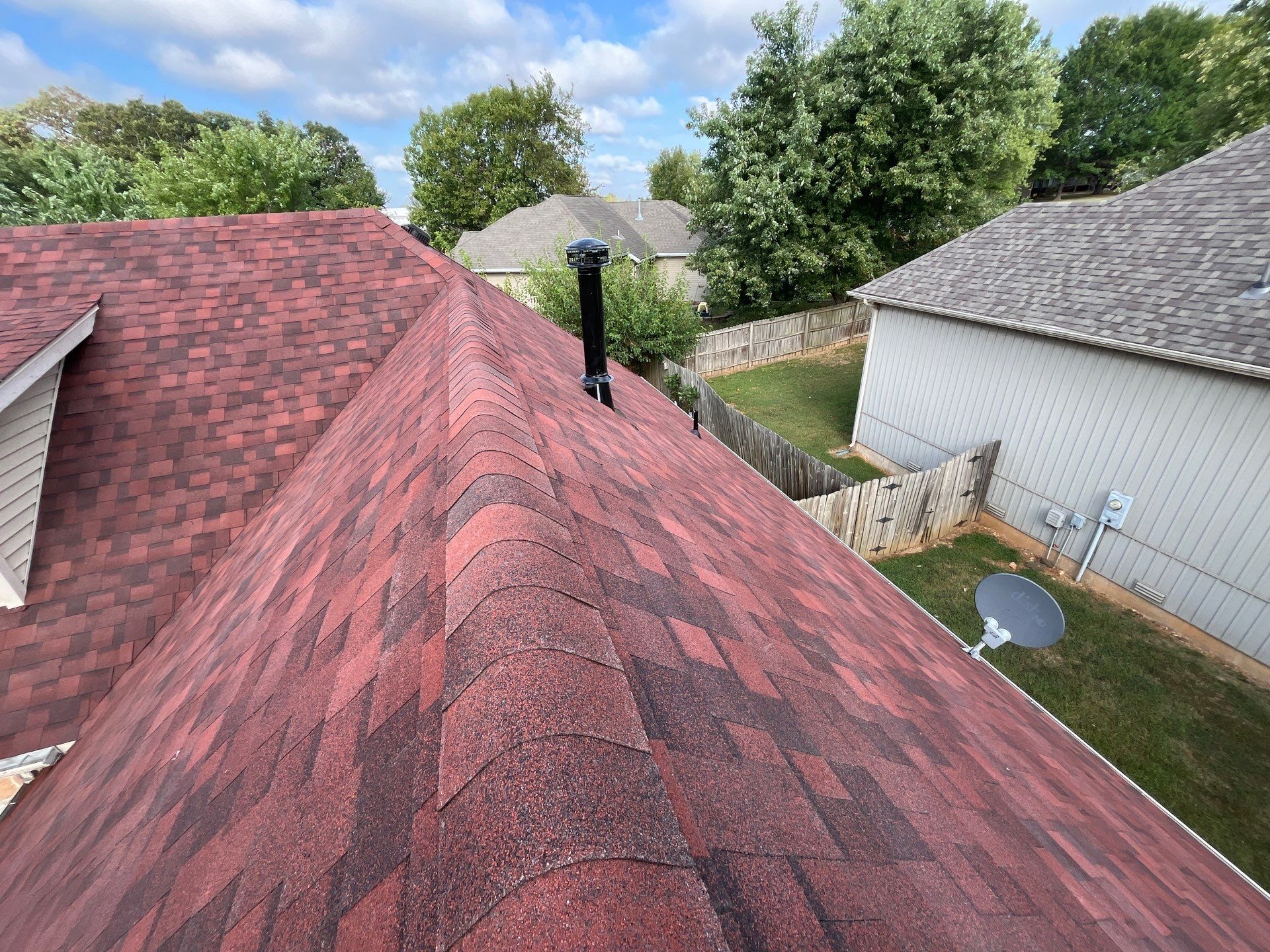 Residential Roofing Install - IKO Dynasty Shingle & Gutters + Downspouts  by Titan Commercial & Residential Roofing 