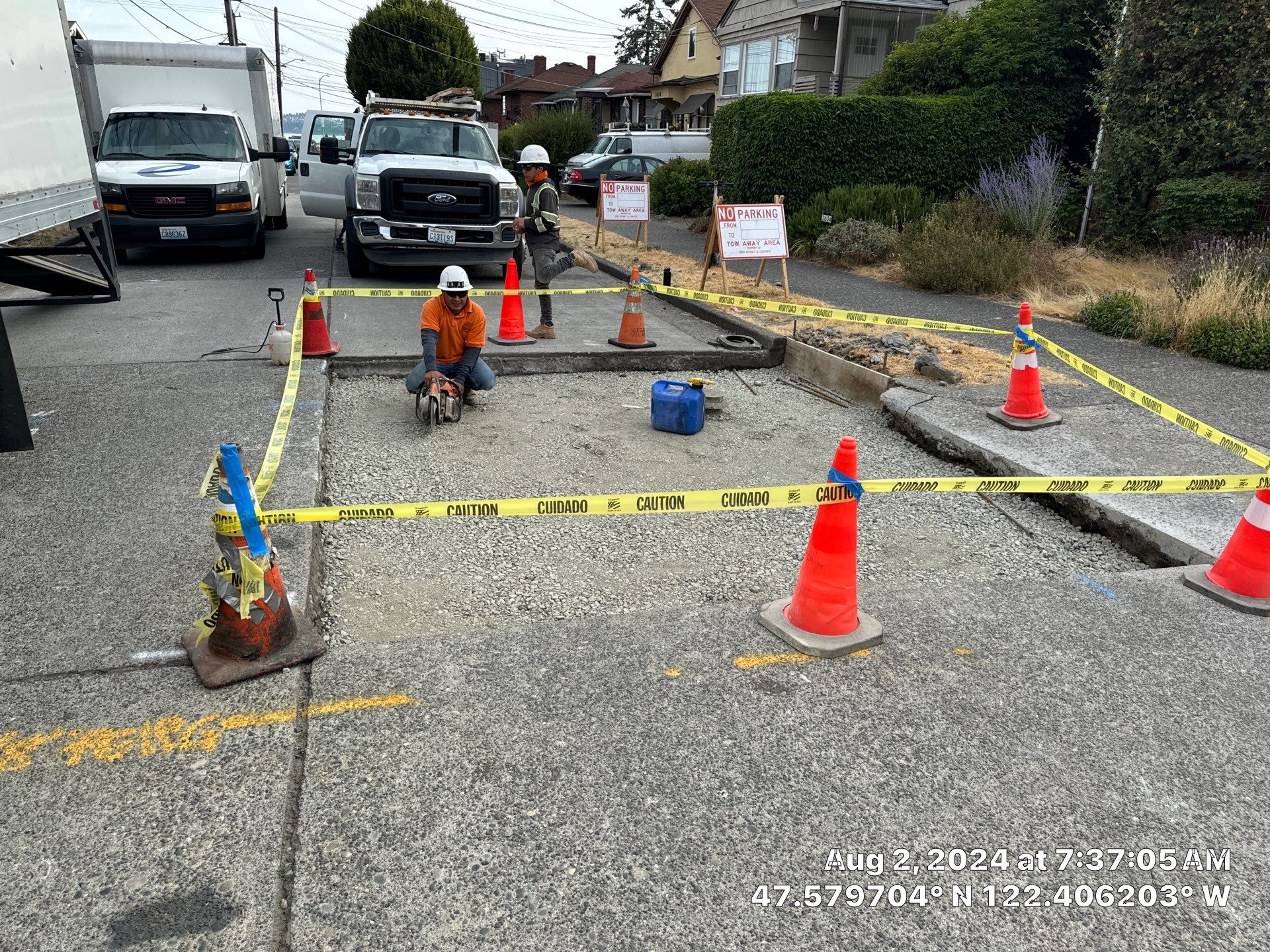 David | Street Concrete Pannels, Sidewalk & Curbing by Jireh Asphalt & Concrete Inc 