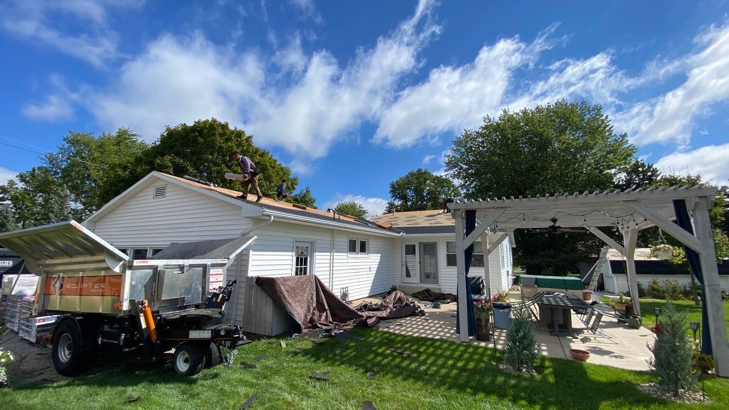 Residential Roofing Installation using GAF Timberline HDZ Pewter Gray by Nitro Roofing and Construction