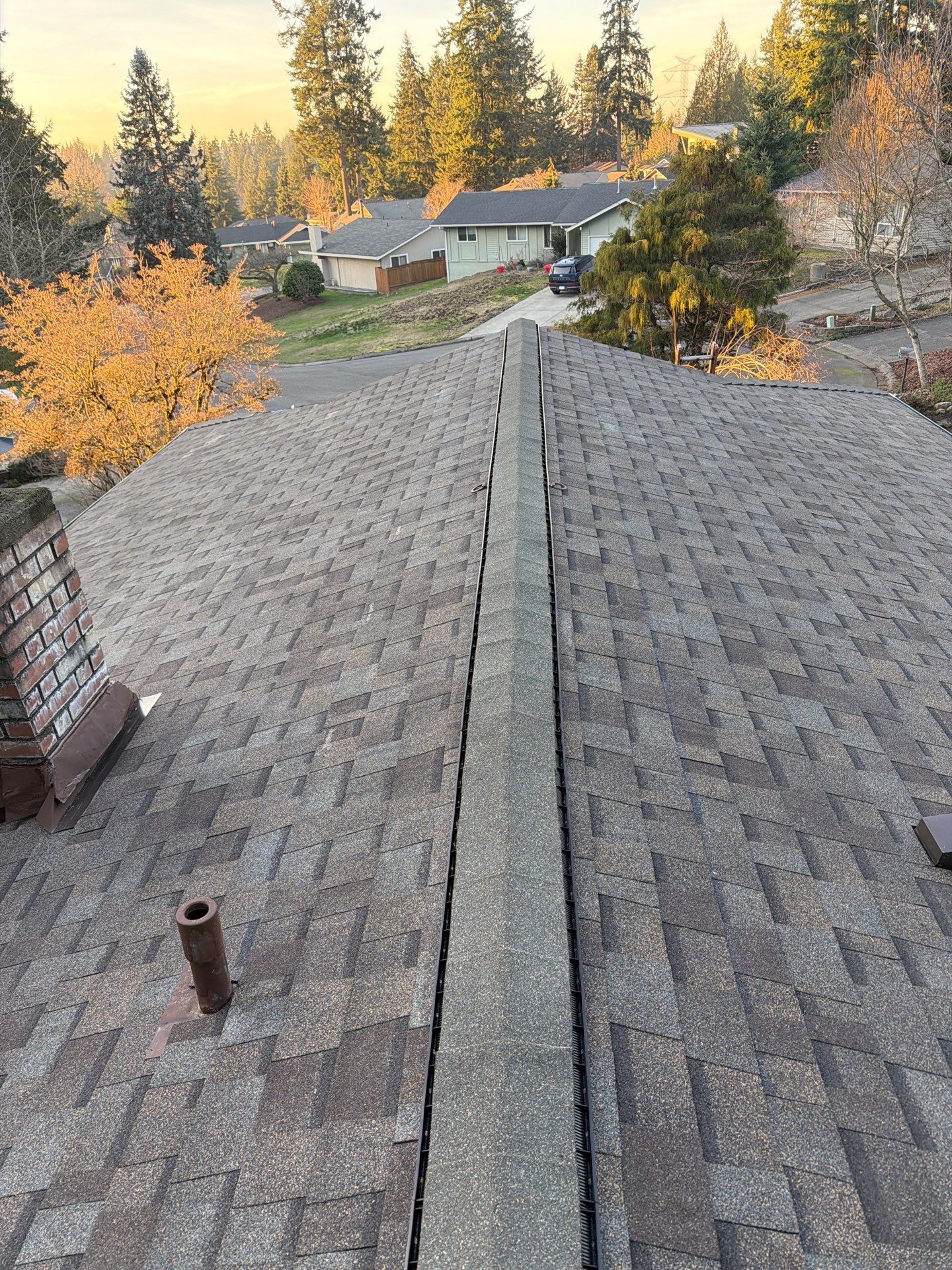 Residential Roofing Installation using GAF HDZ Shingles by Roofing Formula LLC
