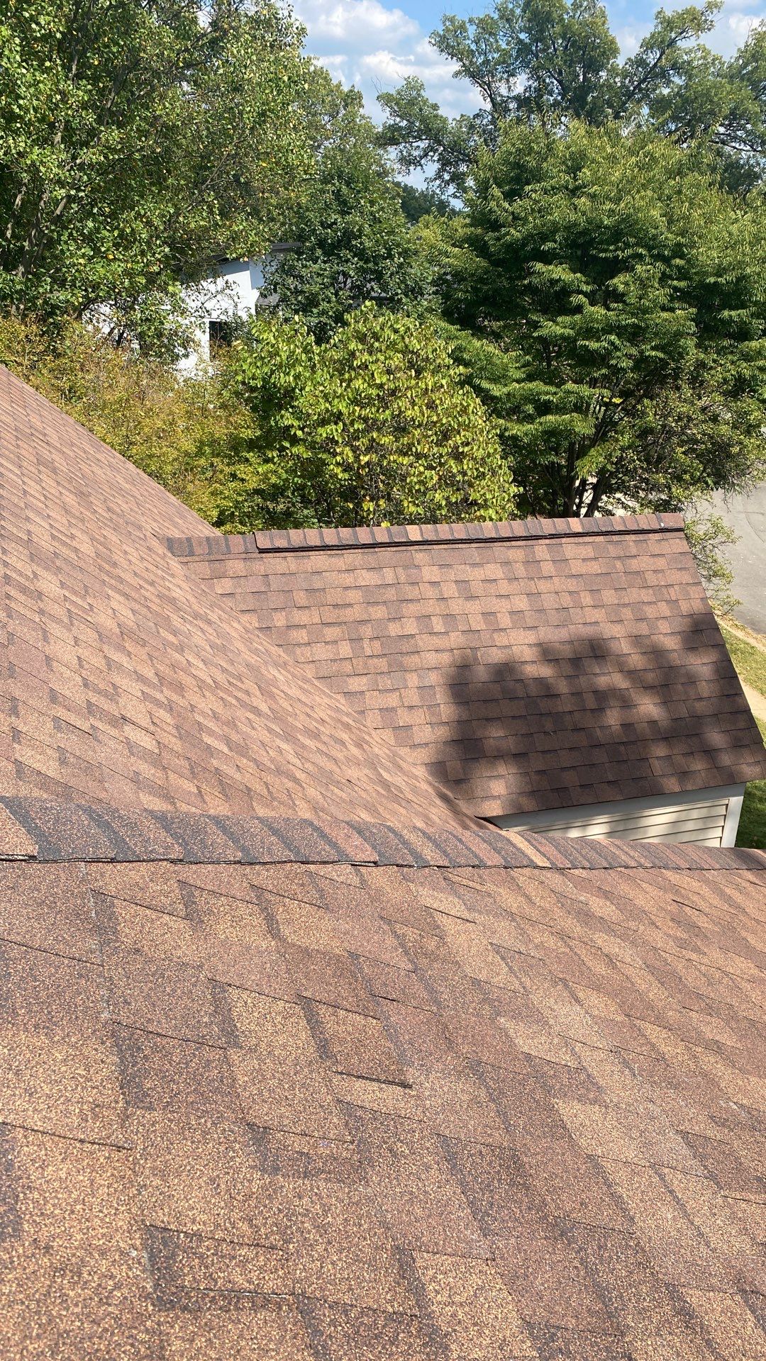 Vienna: Residential Roof Replacement with CertainTeed Landmark Designer Shingles in Burnt Sienna by RM Banning, Inc.