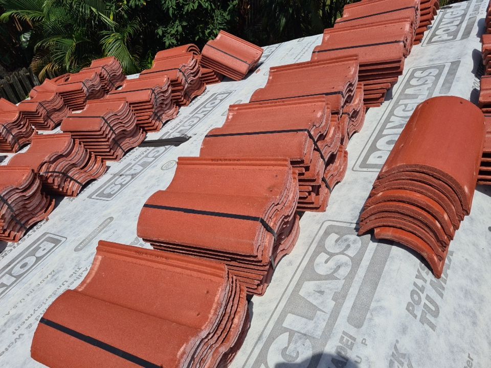 Residential Roofing Installation using Eagle Roofing Tile by BLUES BROTHERS ROOFING