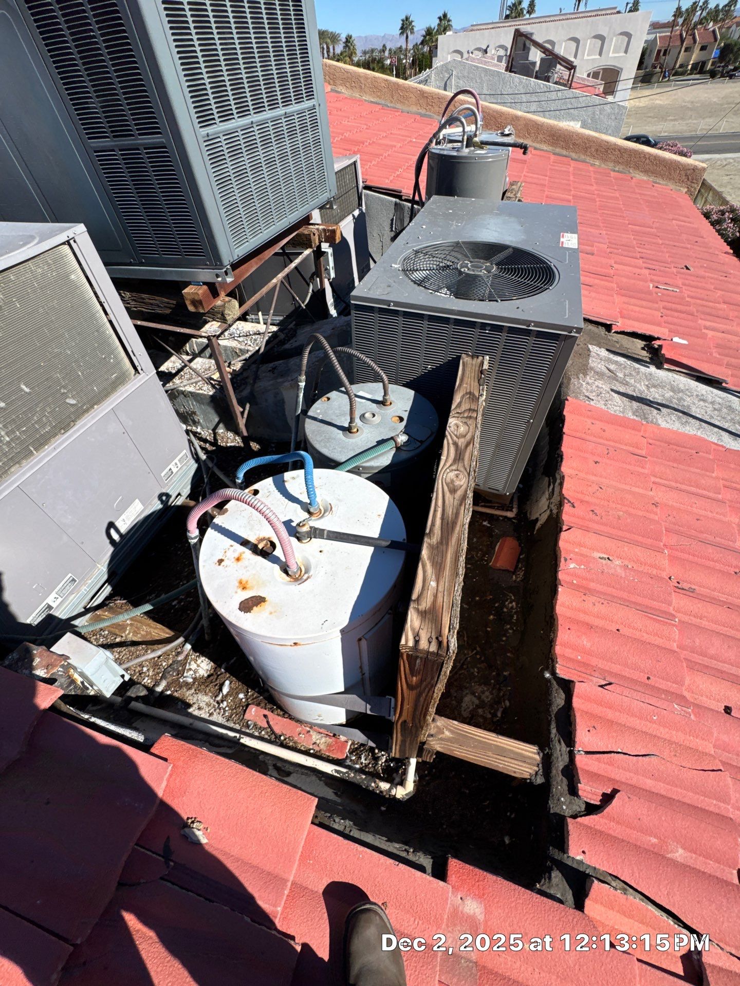 Project in La Quinta by Desert Roof Concepts