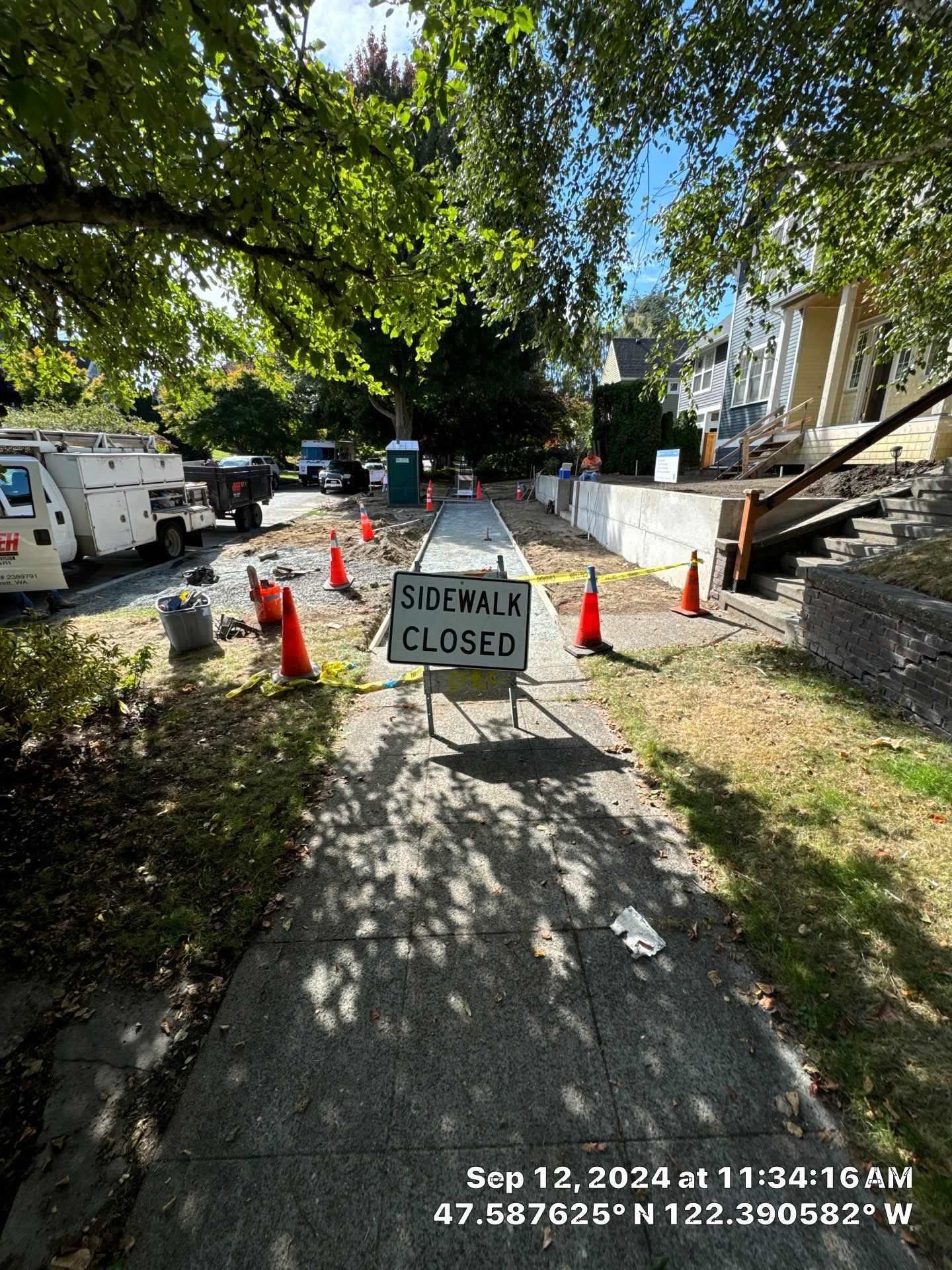 David | Concrete Sidewalk by Jireh Asphalt & Concrete Inc 