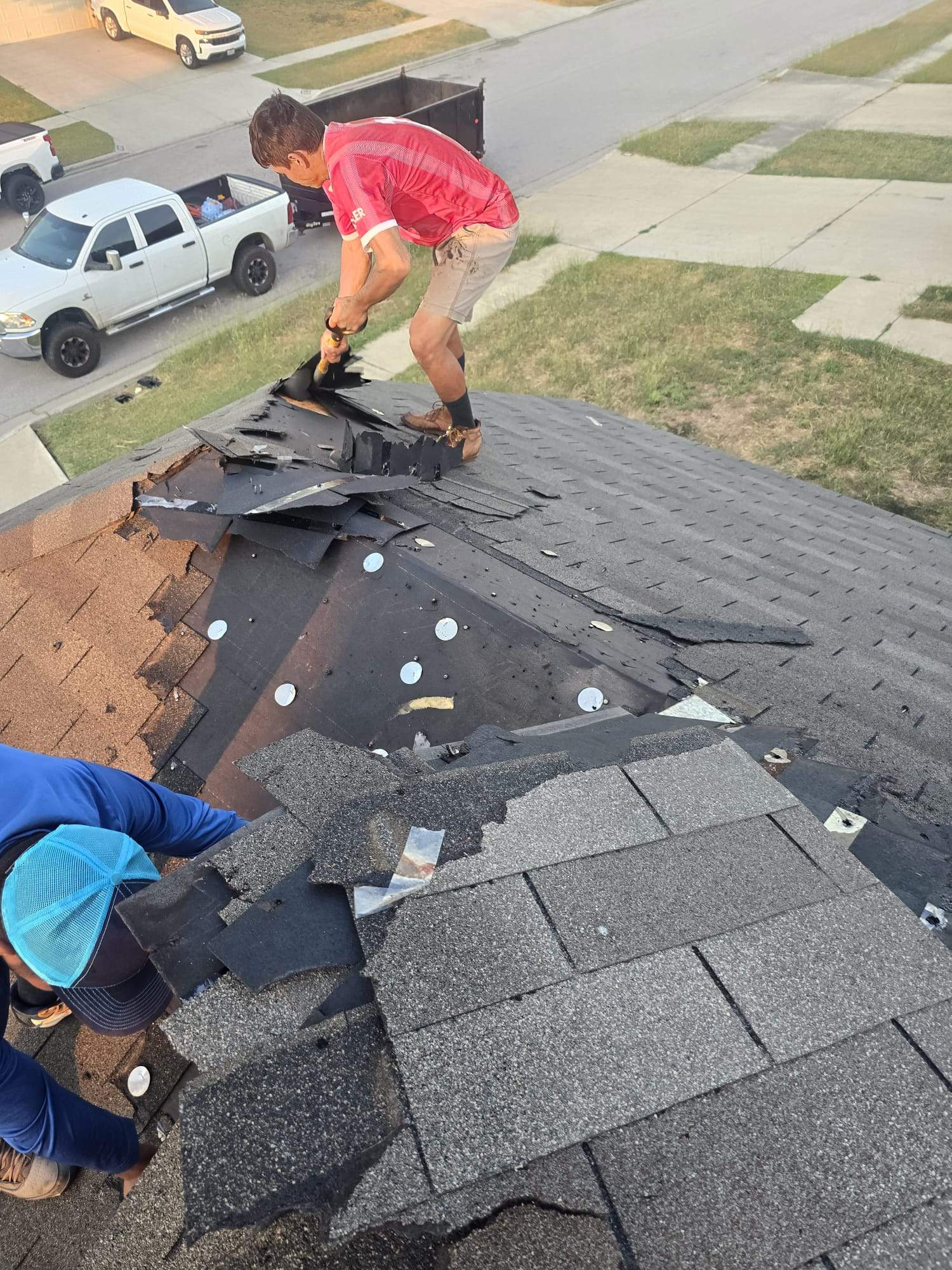 Complete Residential Roof Replacement and Decking Repair in Killeen by Caliber Restoration LLC