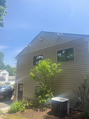 Window Cleaning in Demarest, NJ — Gallo Bros job photo