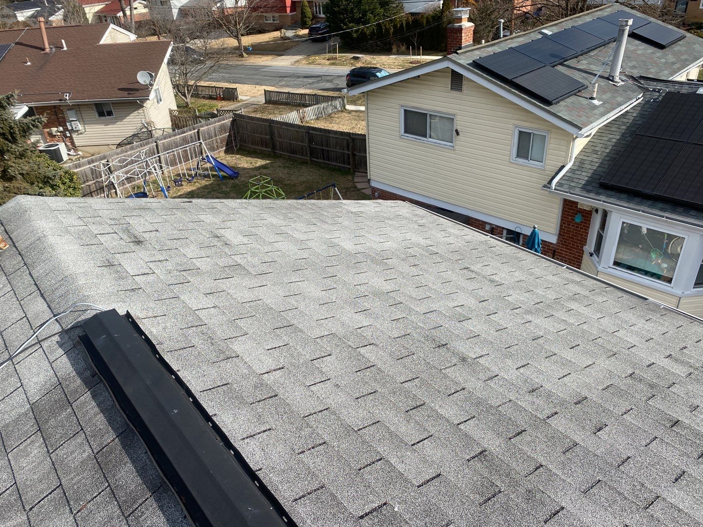 Roof Replacement using GAF Timberline HDZ by American Home Contractors