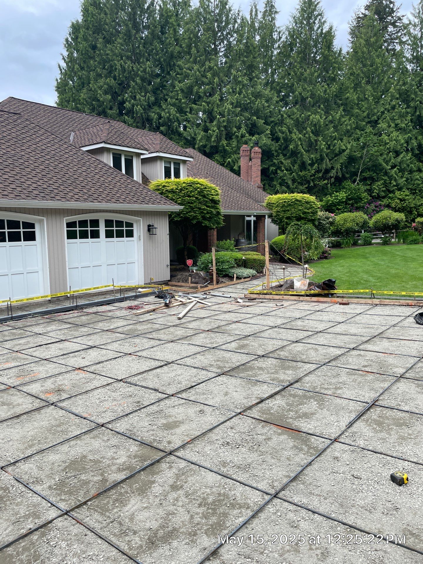 Stamped Concrete Driveway Renovation | Woodinville  by Jireh Asphalt & Concrete Inc 
