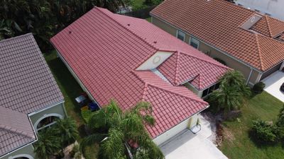Residential Roofing Installation using Eagle Roofing Tile