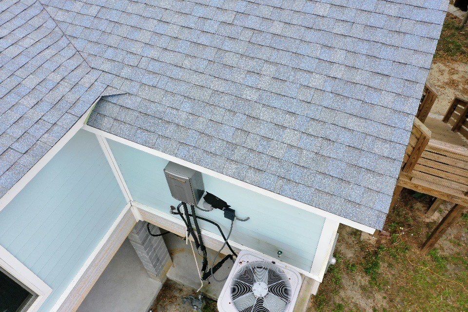 Roof Replacement using Atlas Pinnacle Sun - Cool Surf by Rainstoppers Roofing