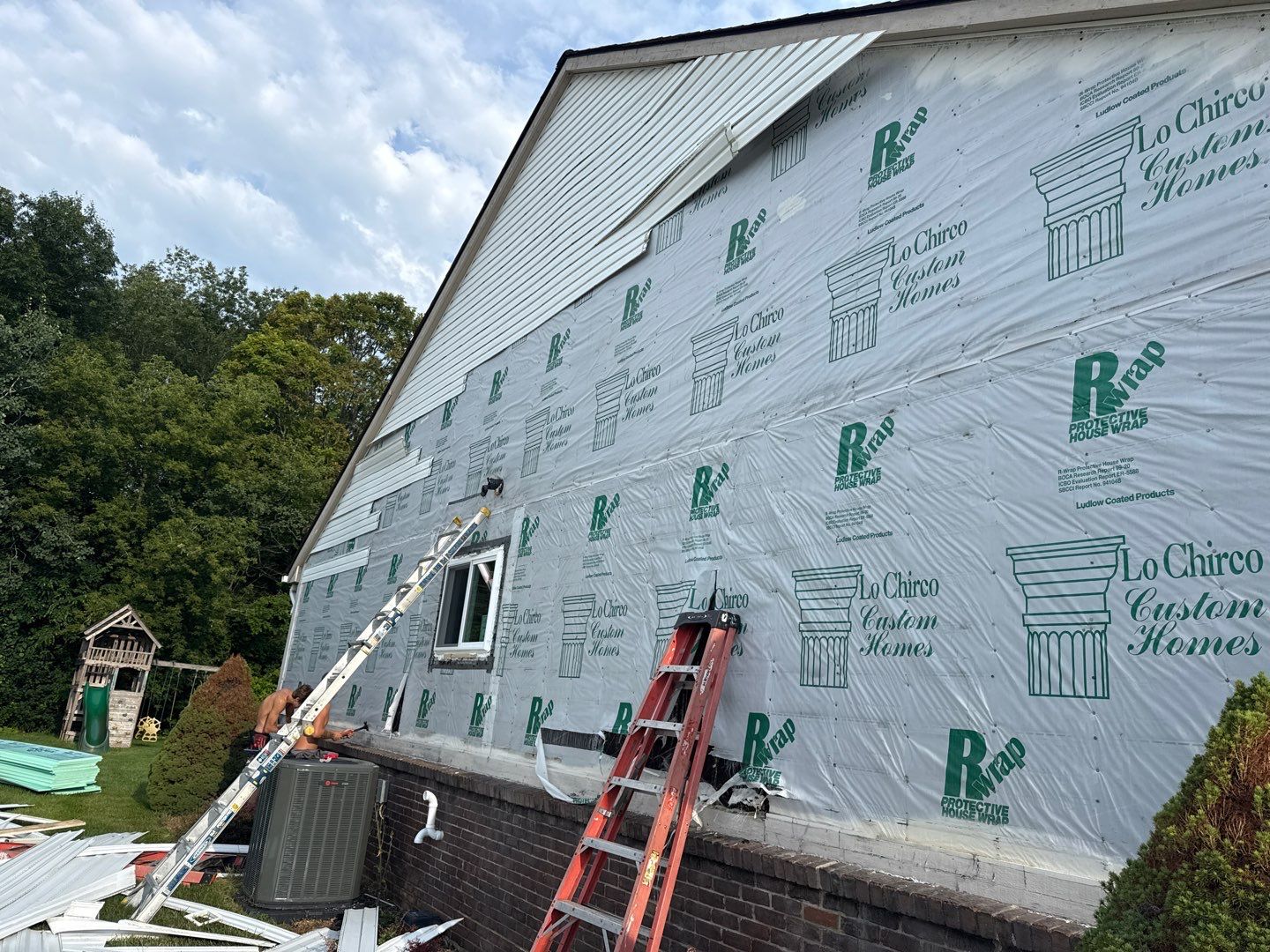 Siding Replacement using Alside D4 Odyssey-Plus Dutchlap Tuscan Clay by 180 Contractors