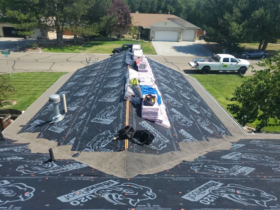 Nampa Residential Roofing Installation using Owens Corning by ID Roofing LLC