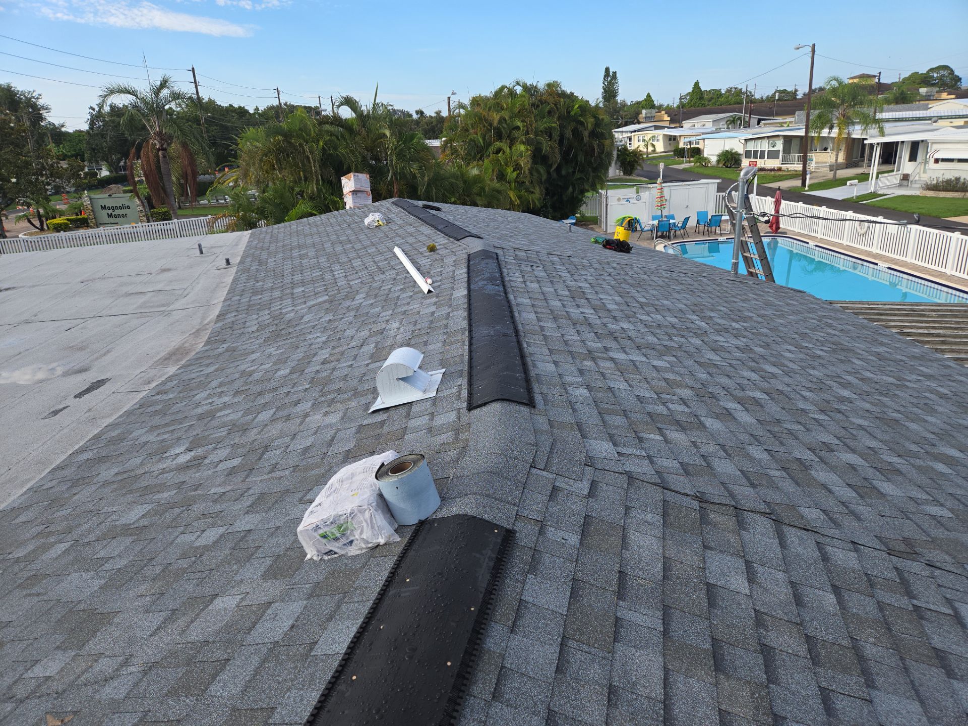 Project in St. Petersburg 33709 by Mitchell Roofing Company LLC 