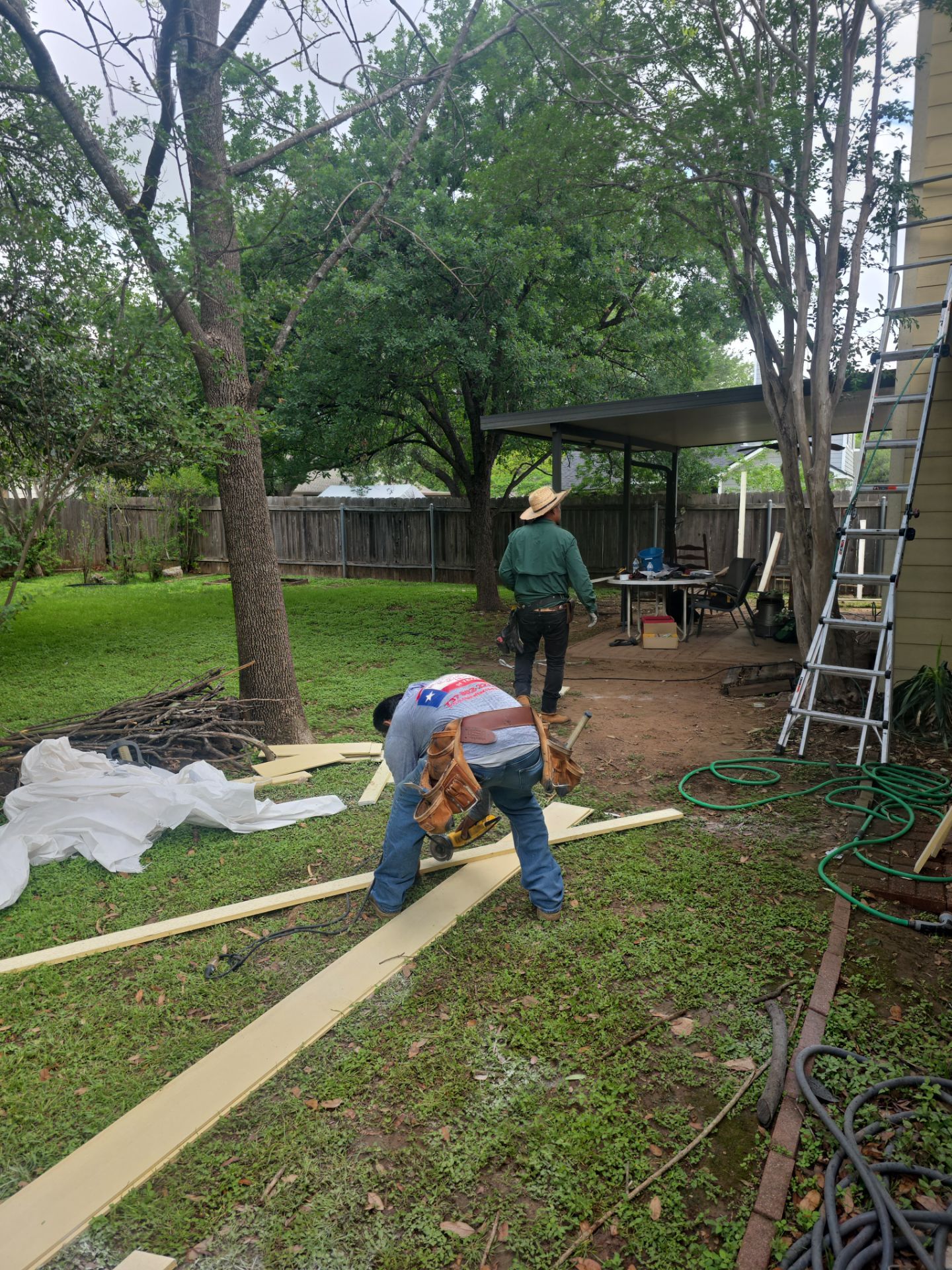 Siding project in Cedar Park, TX by REPS Austin Area Roofer