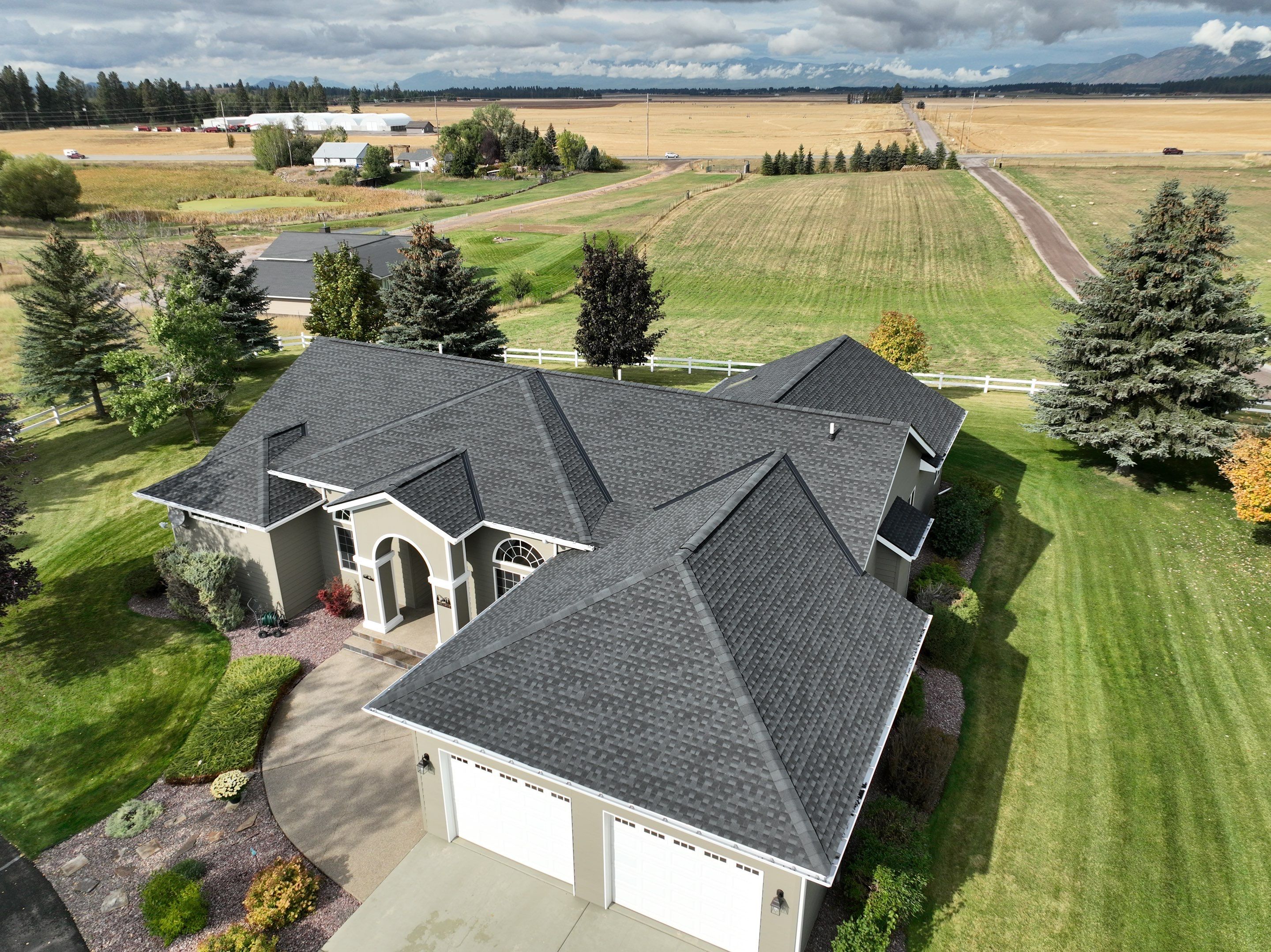 GAF Timberline HDZ - Charcoal by Montana Roofing Solutions