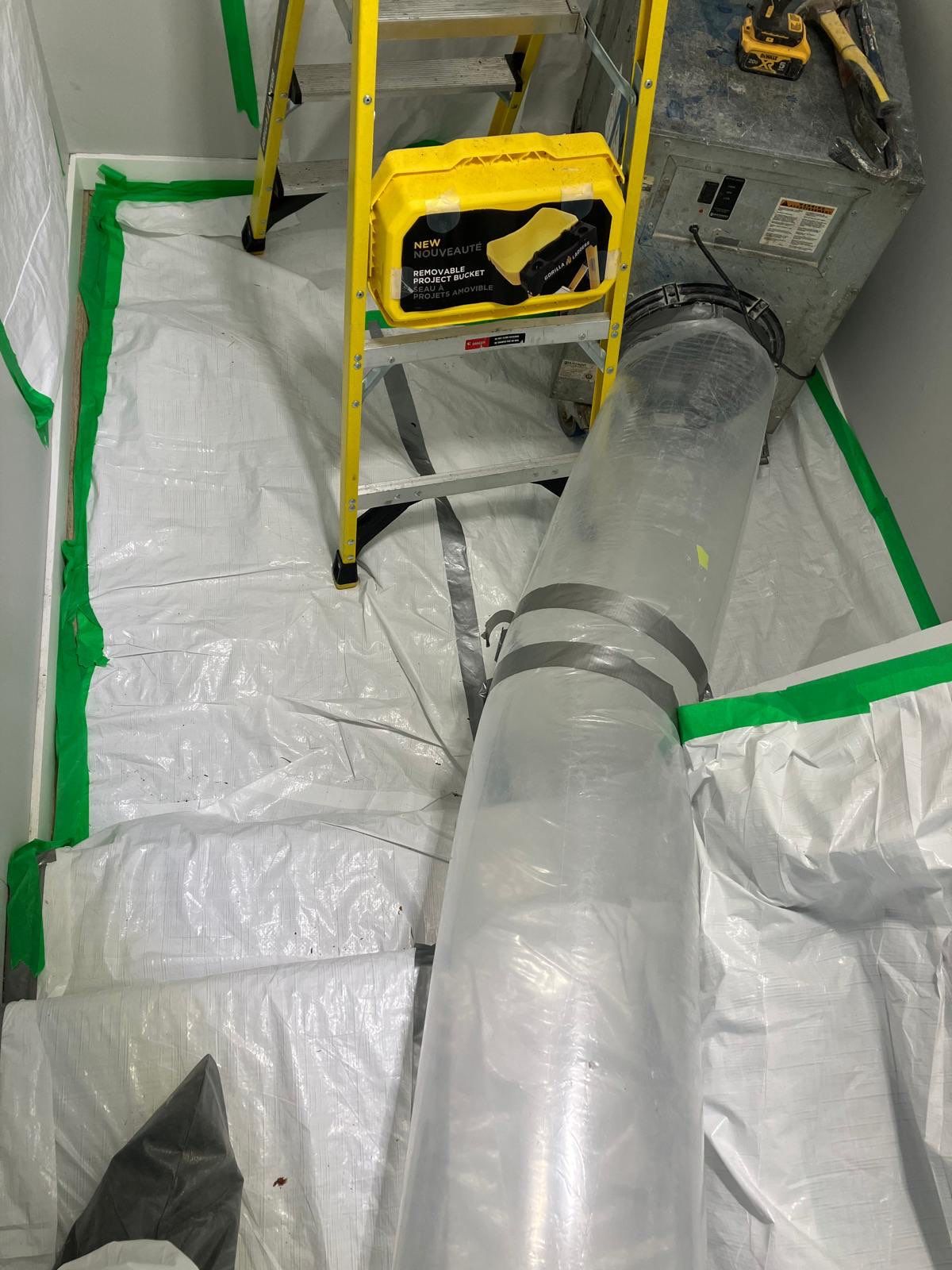 Water Damage Restoration & Bathroom Renovation in West Vancouver by YVR Construction Group