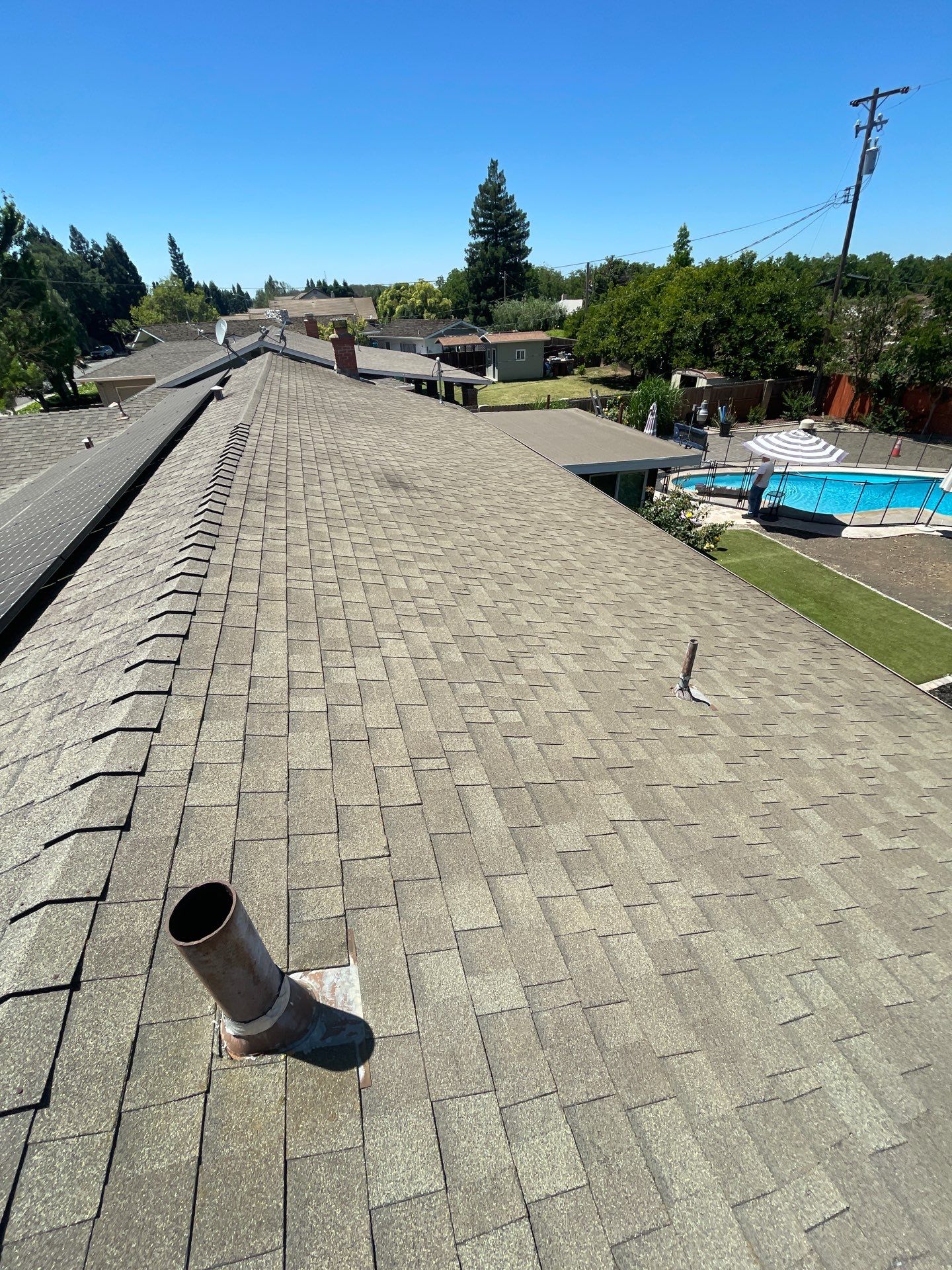 Roof Rejuvenation using Roof Maxx Treatment by Roof Maxx of Folsom
