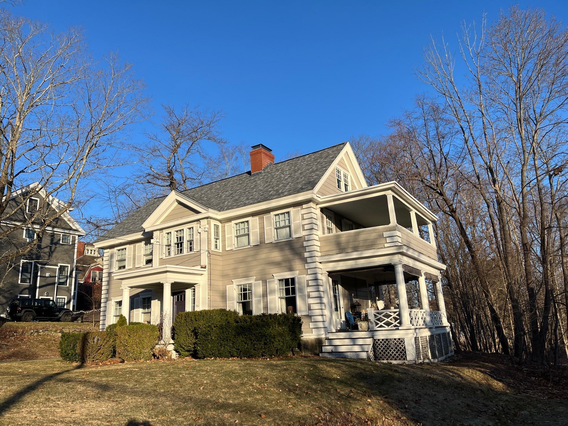 This Roof is a Biggins - Portsmouth, NH - This Beautiful Home Deserved a New Roof by Tall pine roofing