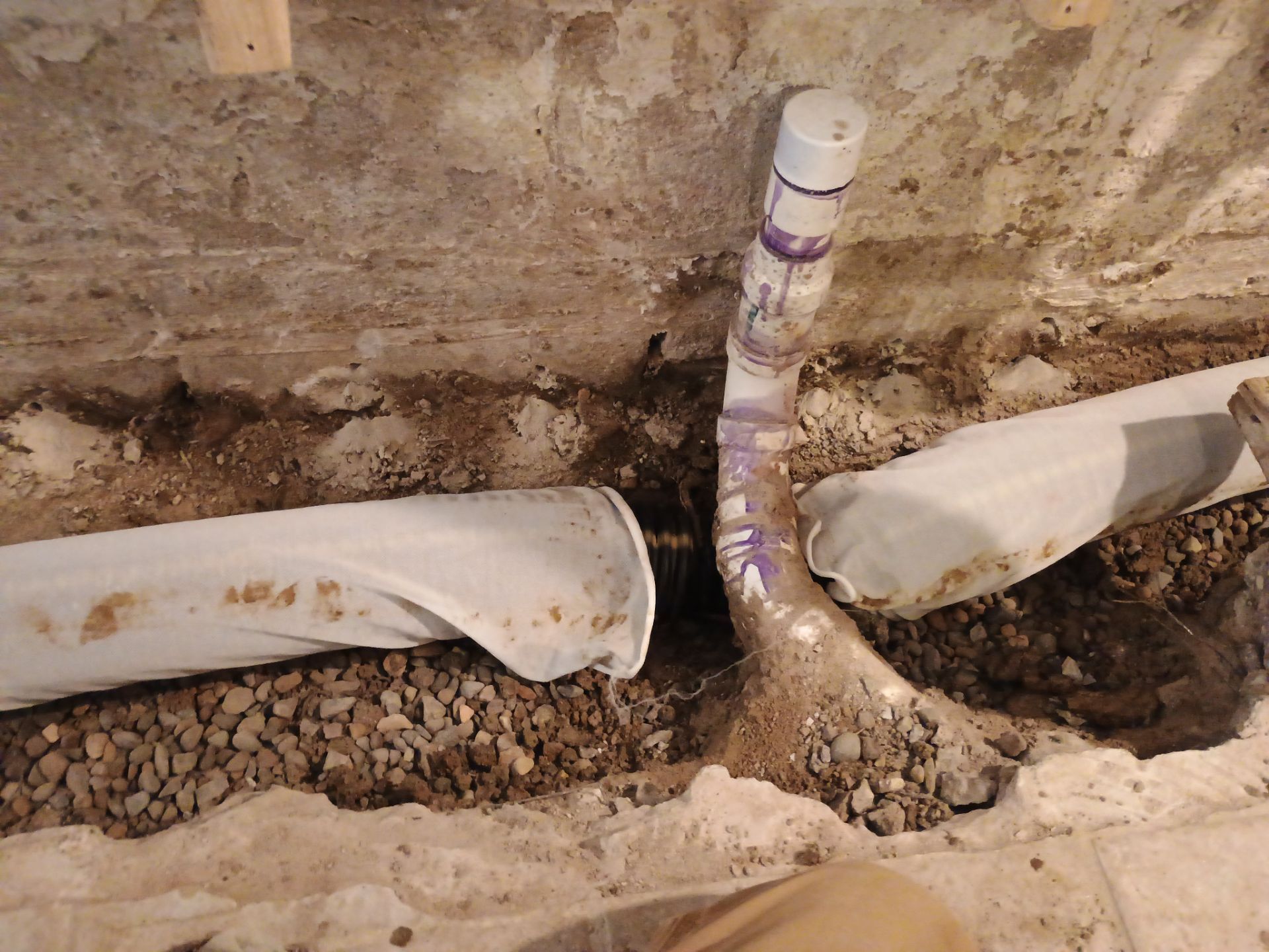 Drain Tile in Minneapolis for Kristen & Taylor by Waterproofing Northeast