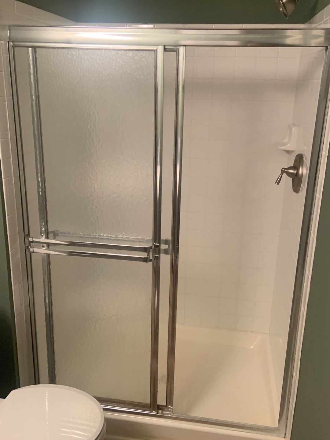 Shower Glass Door Installation using Shower Glass Door Kit by A1 NERDY HOMES LLC
