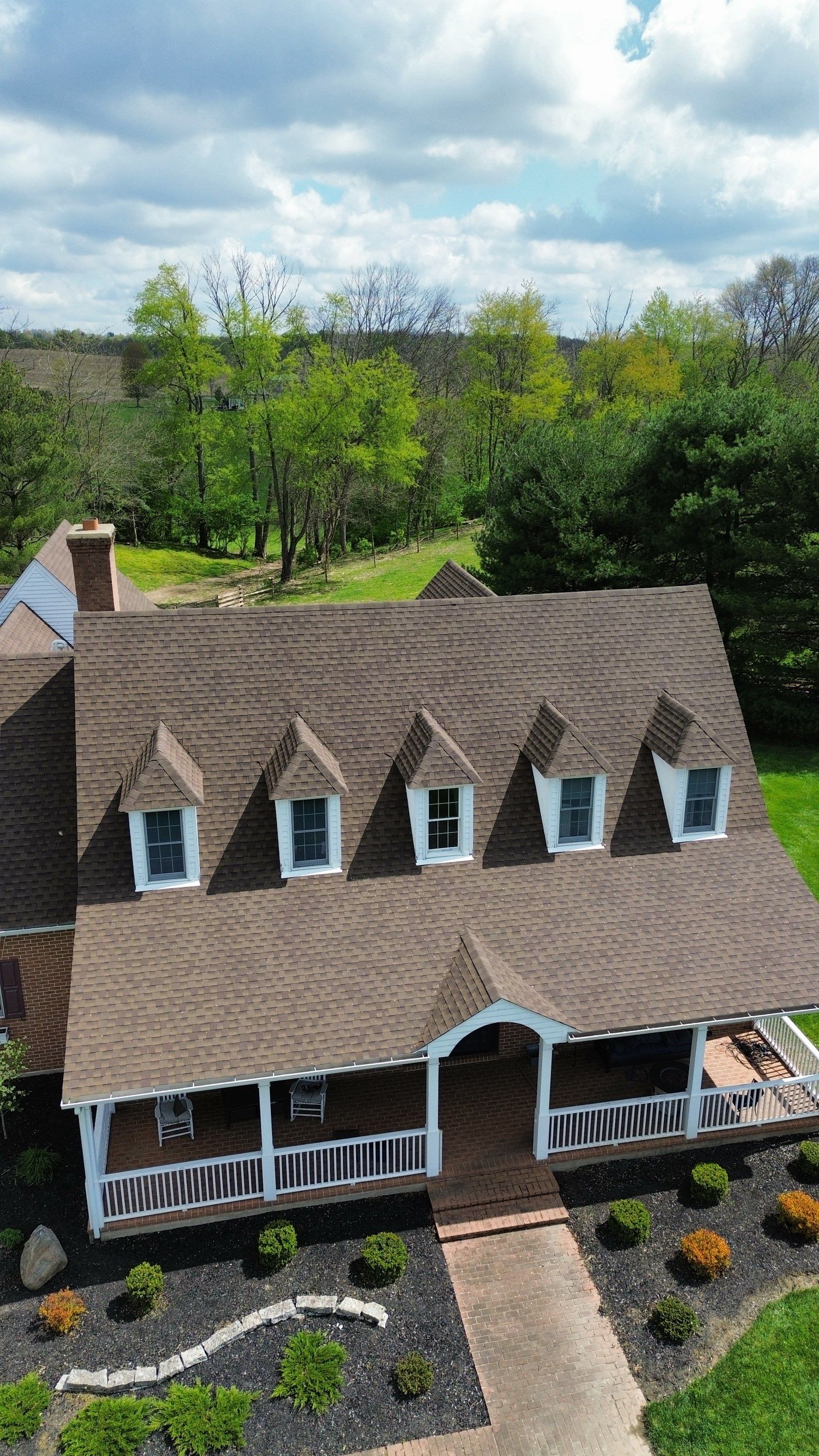 Residential Roofing Installation using Timberline HDZ Shingles - Barkwood by RoofX 