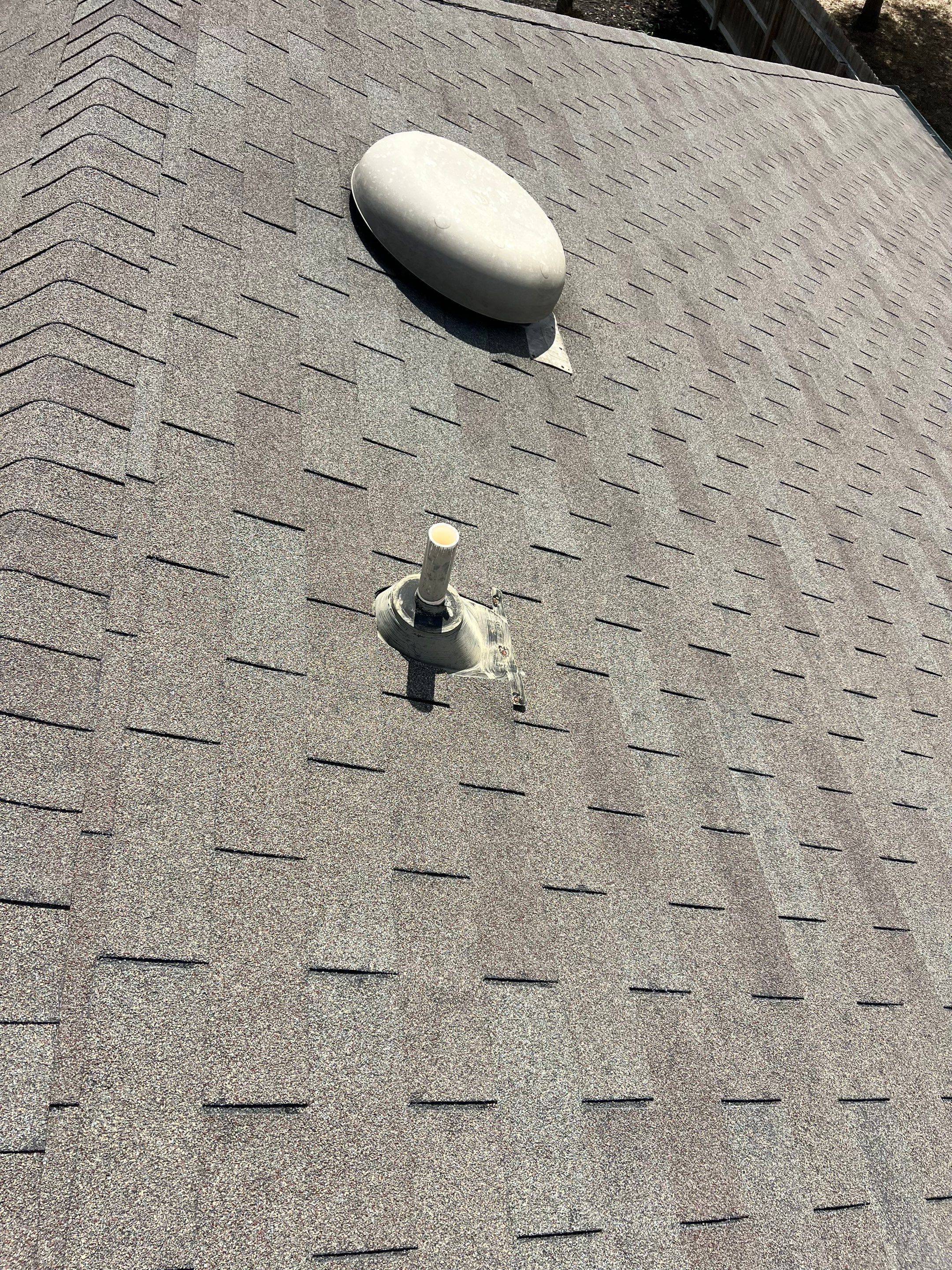 Hail Damage Roof Inspection using Roof and Drone Inspection by Premier Roofing and Contracting