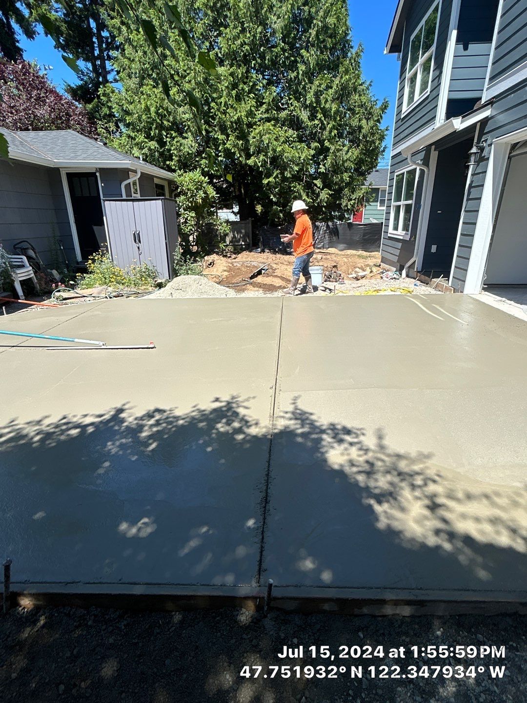 Grant | Concrete Driveway  by Jireh Asphalt & Concrete Inc 