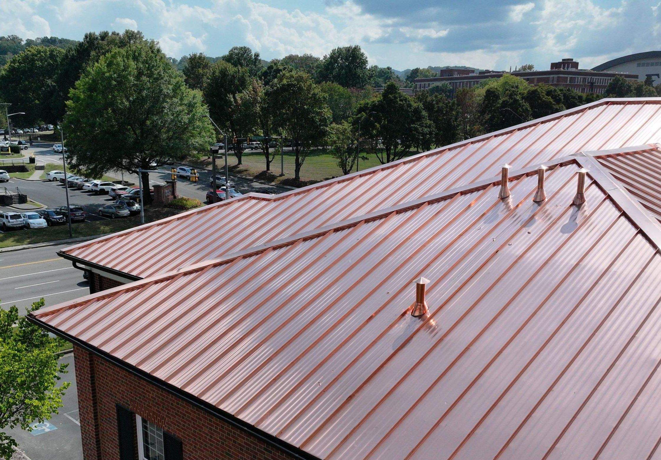 Elizabethton Federal Bank - Real Copper by Omnia Roofing