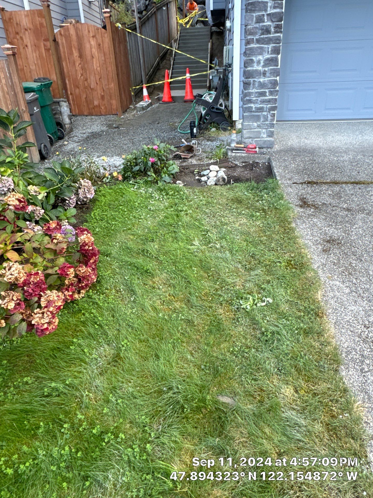 Jireh Outdoor Projects | Concrete Stair Repair and Retaining Wall by Jireh Asphalt & Concrete Inc 