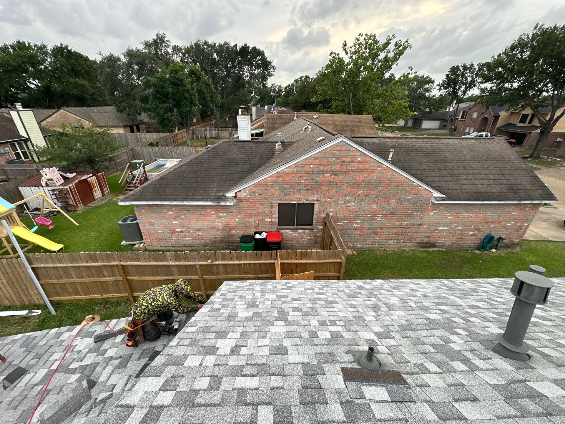 Project in Katy by Motion Roofing