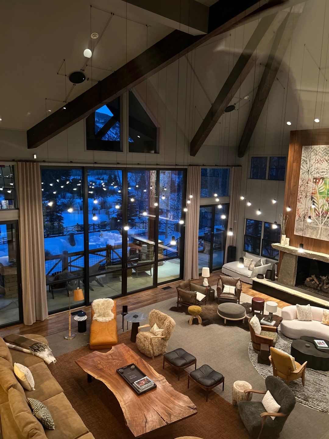 Deck repair & complex lighting install in Aspen by Roaring Fork Property Group 