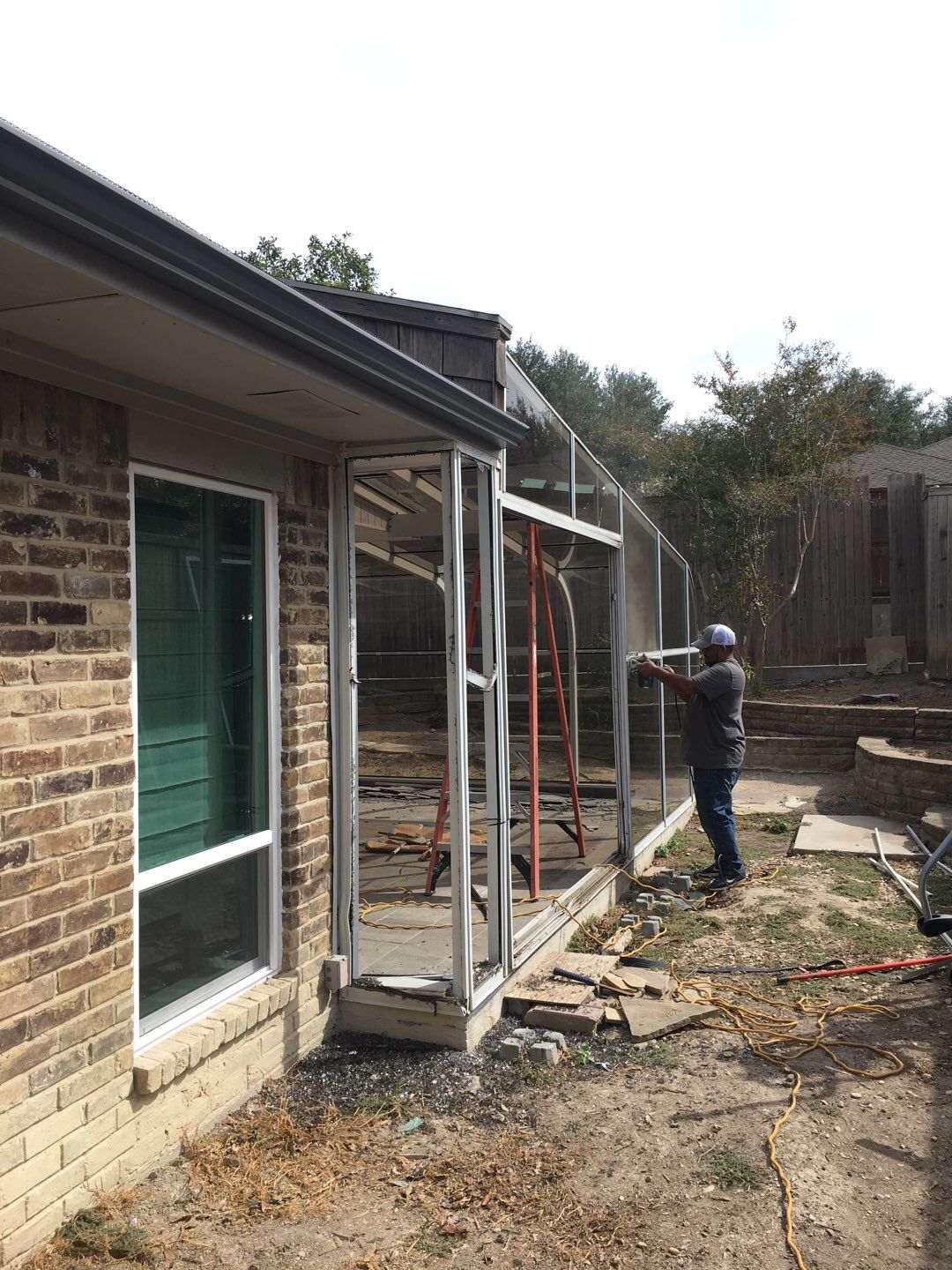 Enclosed Patio Remodel by First Out Roofing 