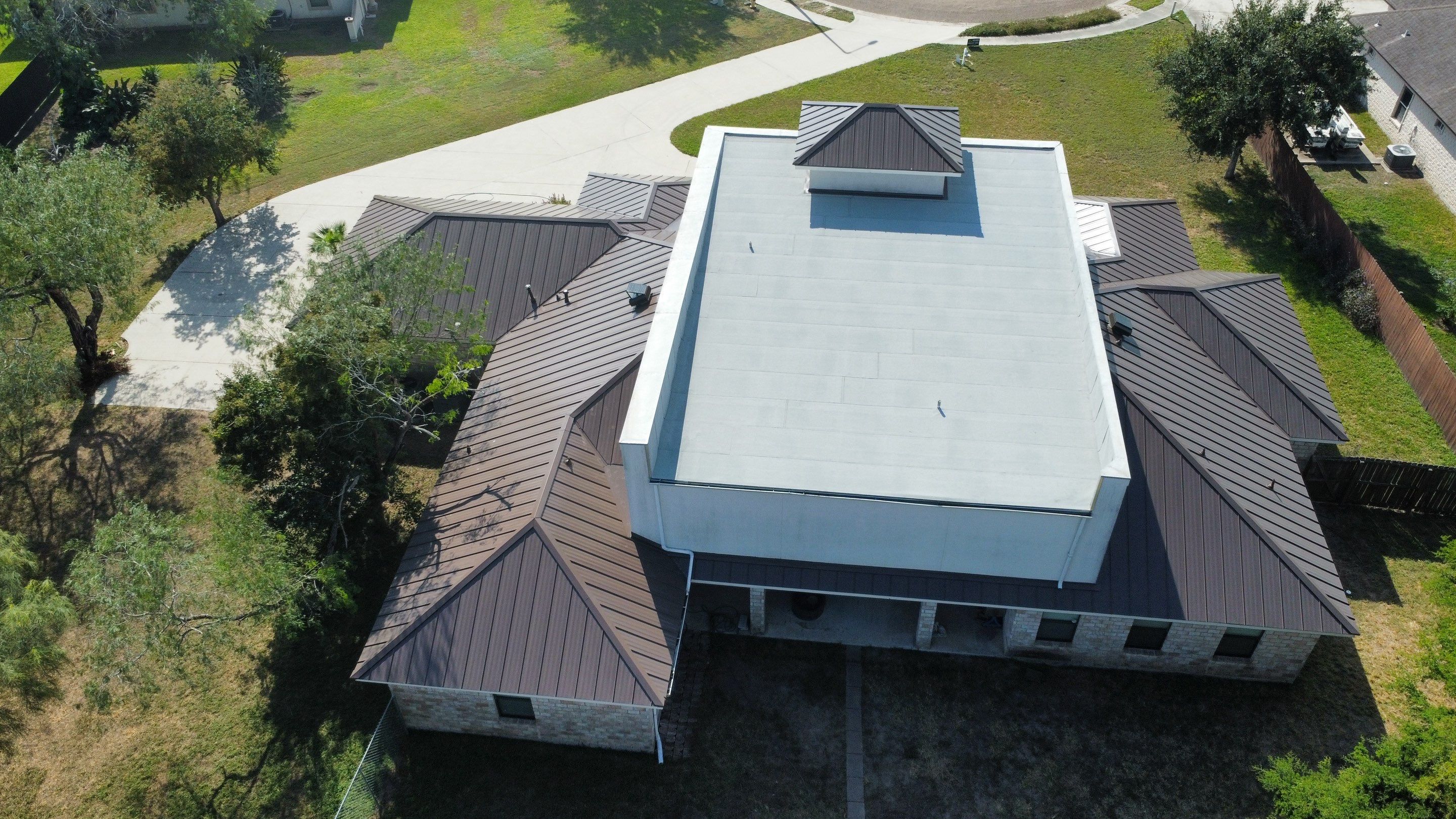 Standing Seam Roof by Bison Roofing  