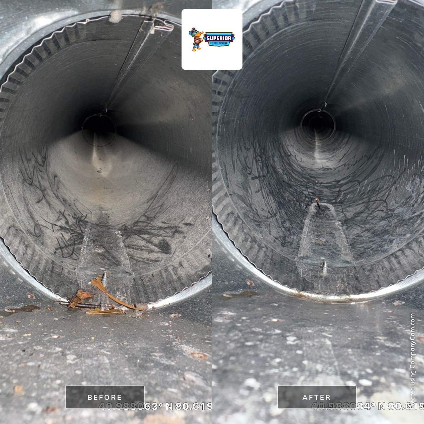 Air Duct Cleaning With a Vacuum Truck in Poland, OH by Superior Air Duct Cleaning