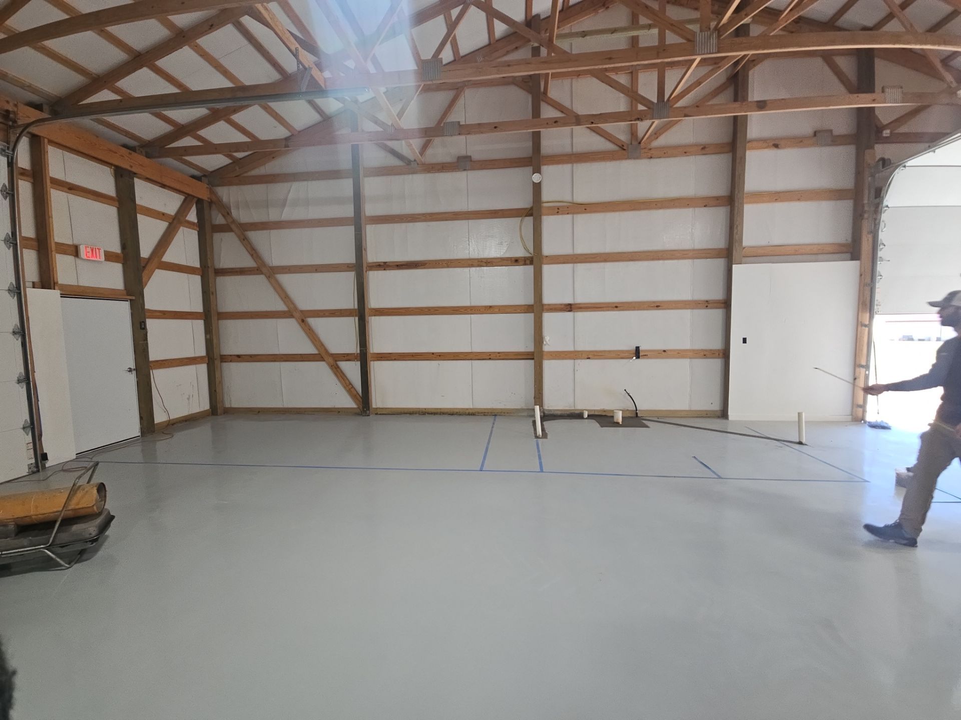 Warehouse Office & Storage Build by A Step Above Handy LLC 