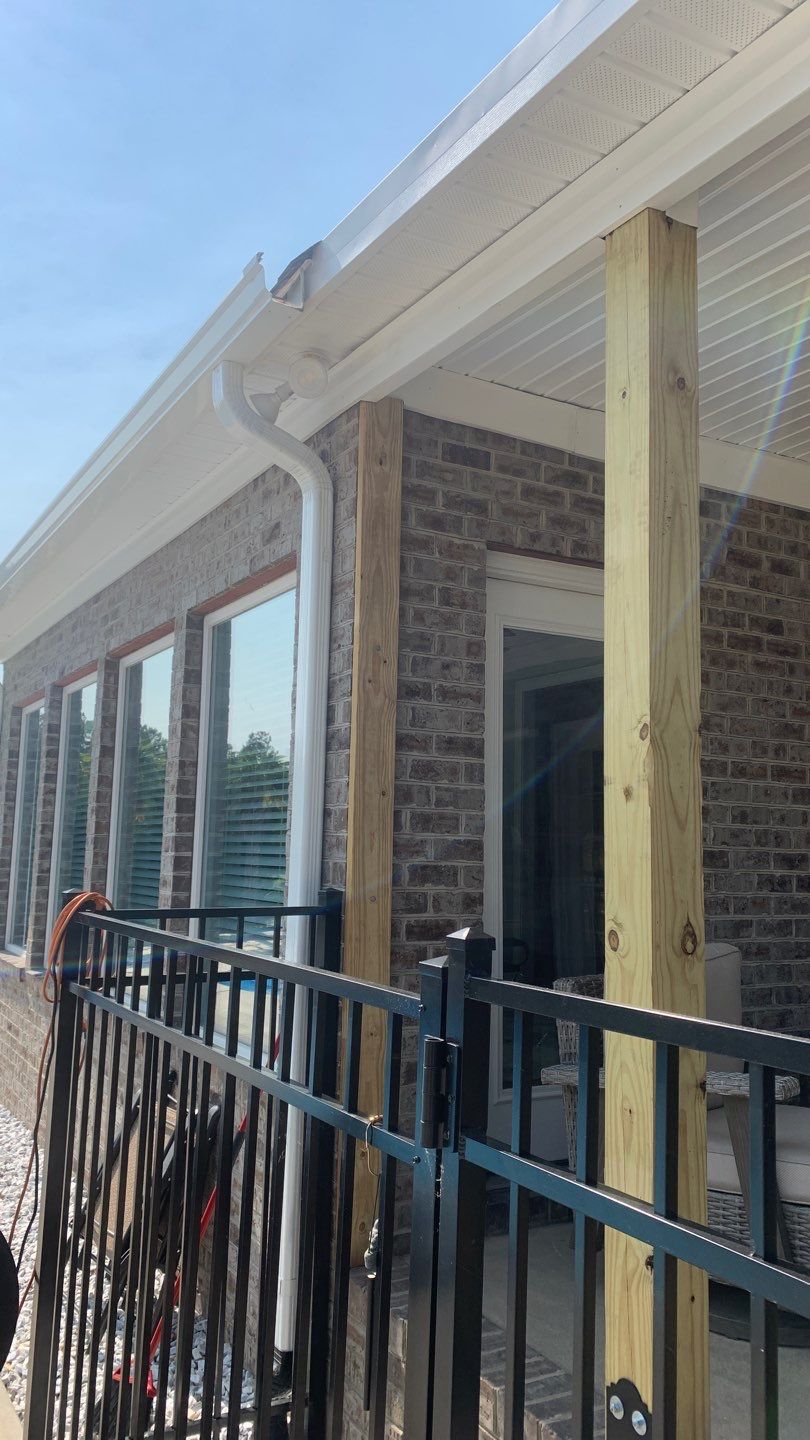 Porch - Residential Roofing Installation by American Roofing NC