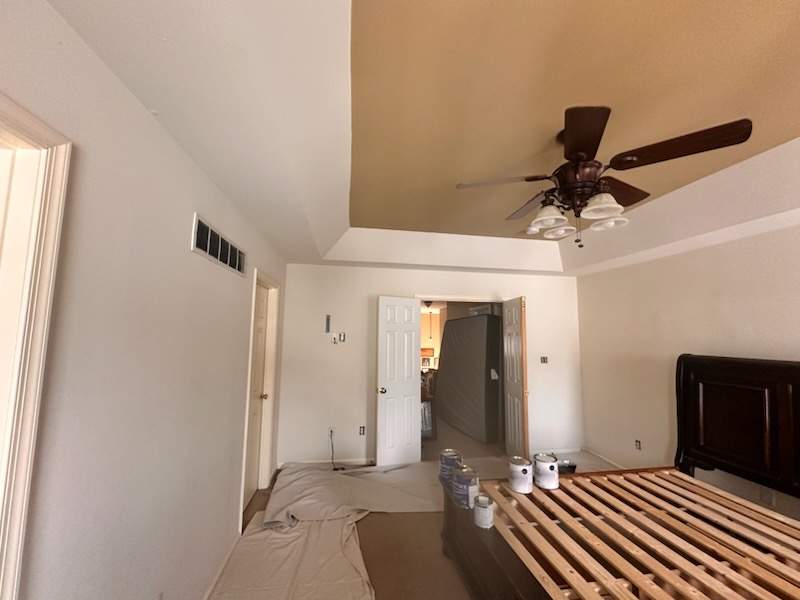Master Bedroom Full Interior Painting by Laser Focused Solutions LLC